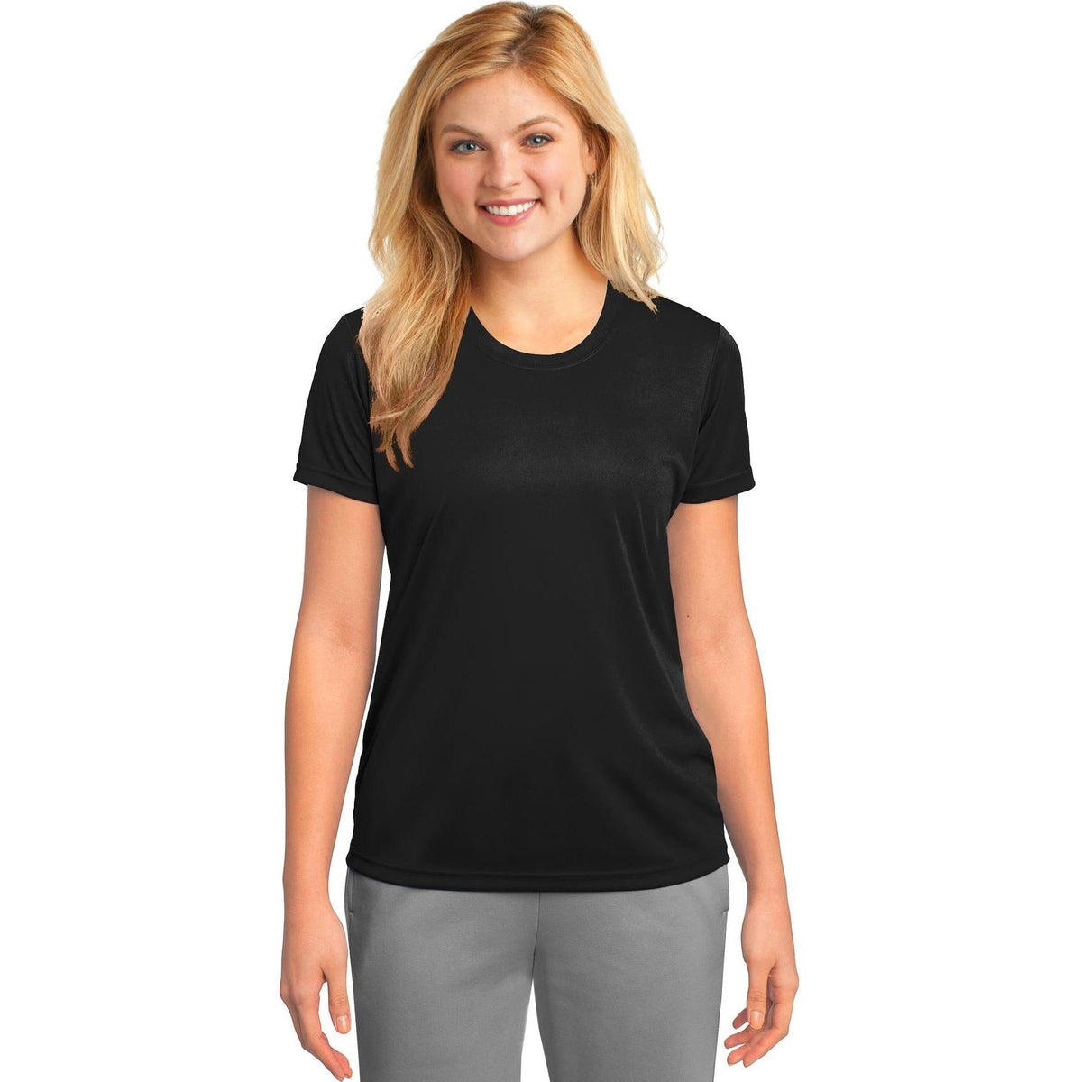 no-logo Port & Company Ladies Performance Tee-Regular-Port & Company-Thread Logic