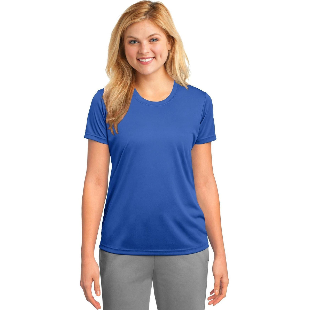 no-logo Port & Company Ladies Performance Tee-Regular-Port & Company-Thread Logic