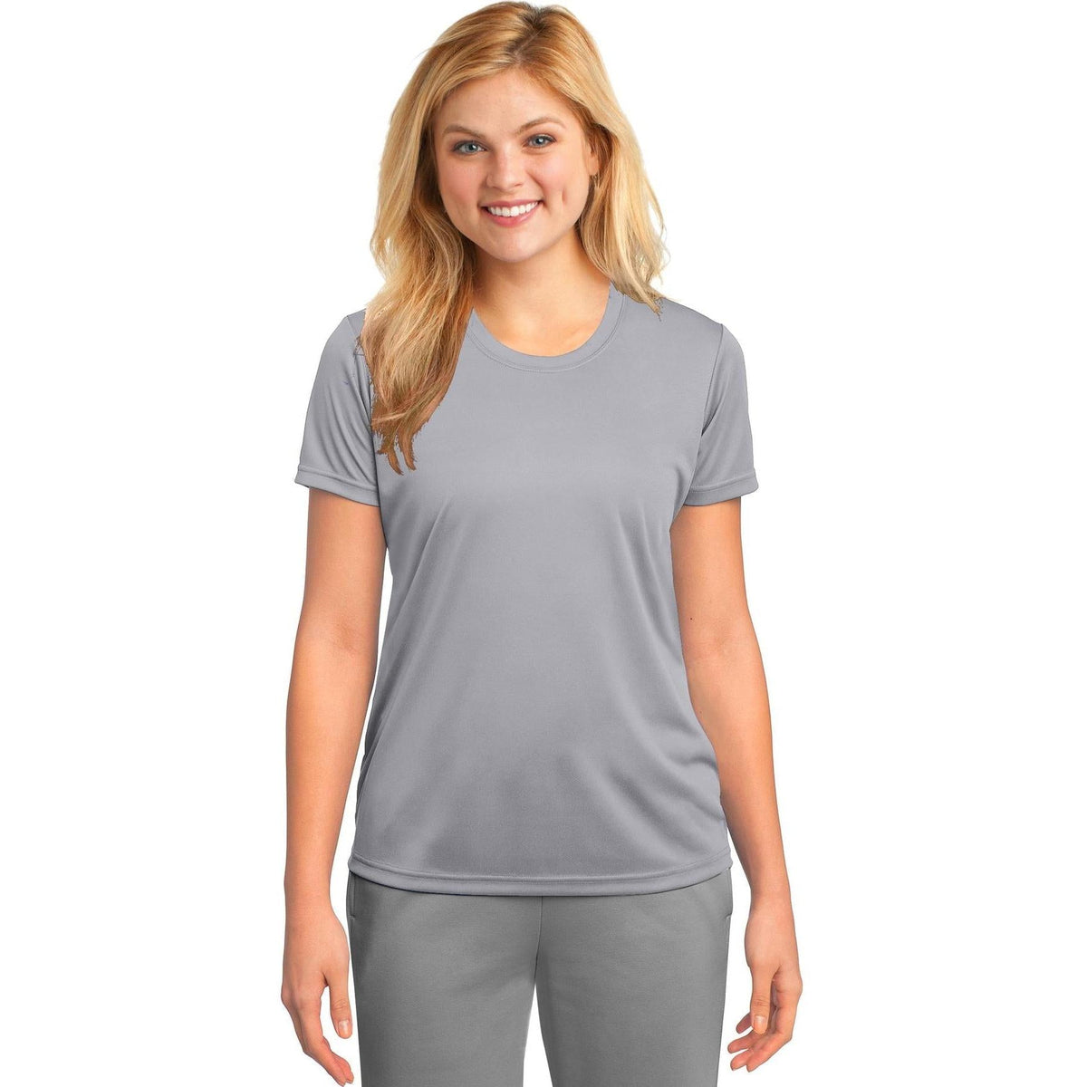 no-logo Port & Company Ladies Performance Tee-Regular-Port & Company-Thread Logic
