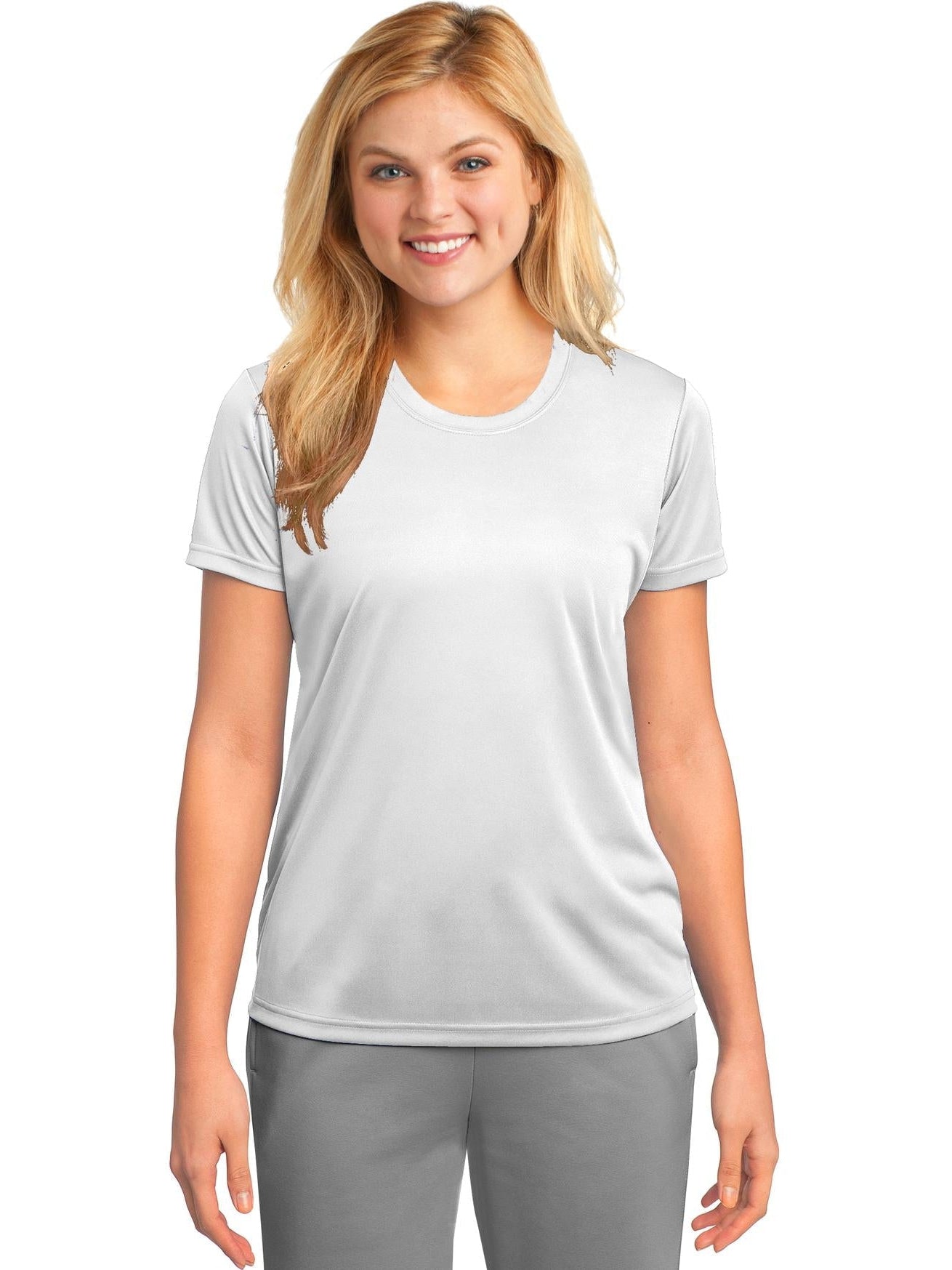 no-logo Port & Company Ladies Performance Tee-Regular-Port & Company-Thread Logic