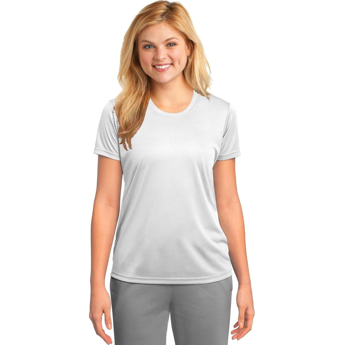 no-logo Port & Company Ladies Performance Tee-Regular-Port & Company-Thread Logic