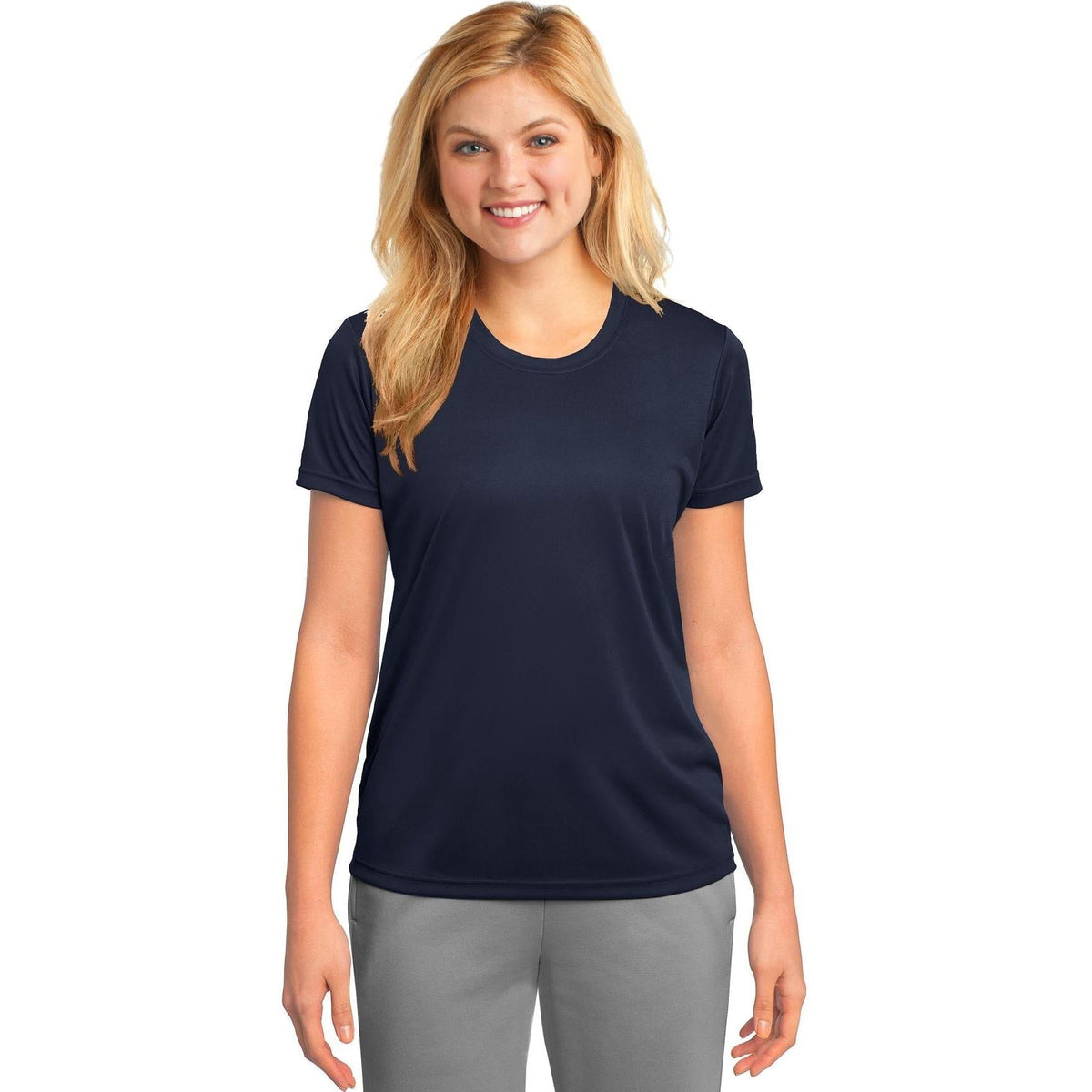 no-logo Port & Company Ladies Performance Tee-Regular-Port & Company-Thread Logic
