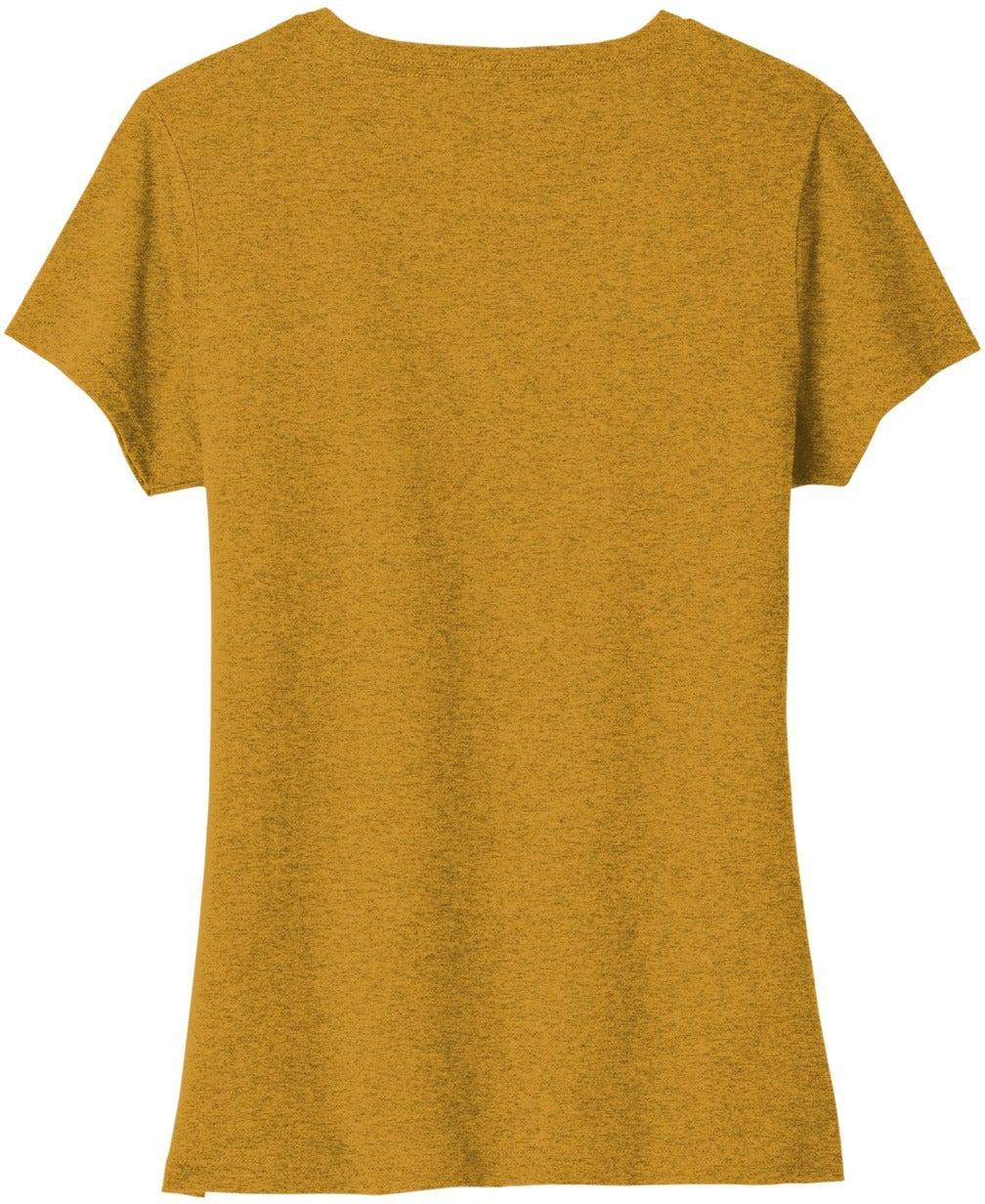 no-logo Port & Company Ladies Tri-Blend V-Neck Tee-Regular-Port & Company-Thread Logic