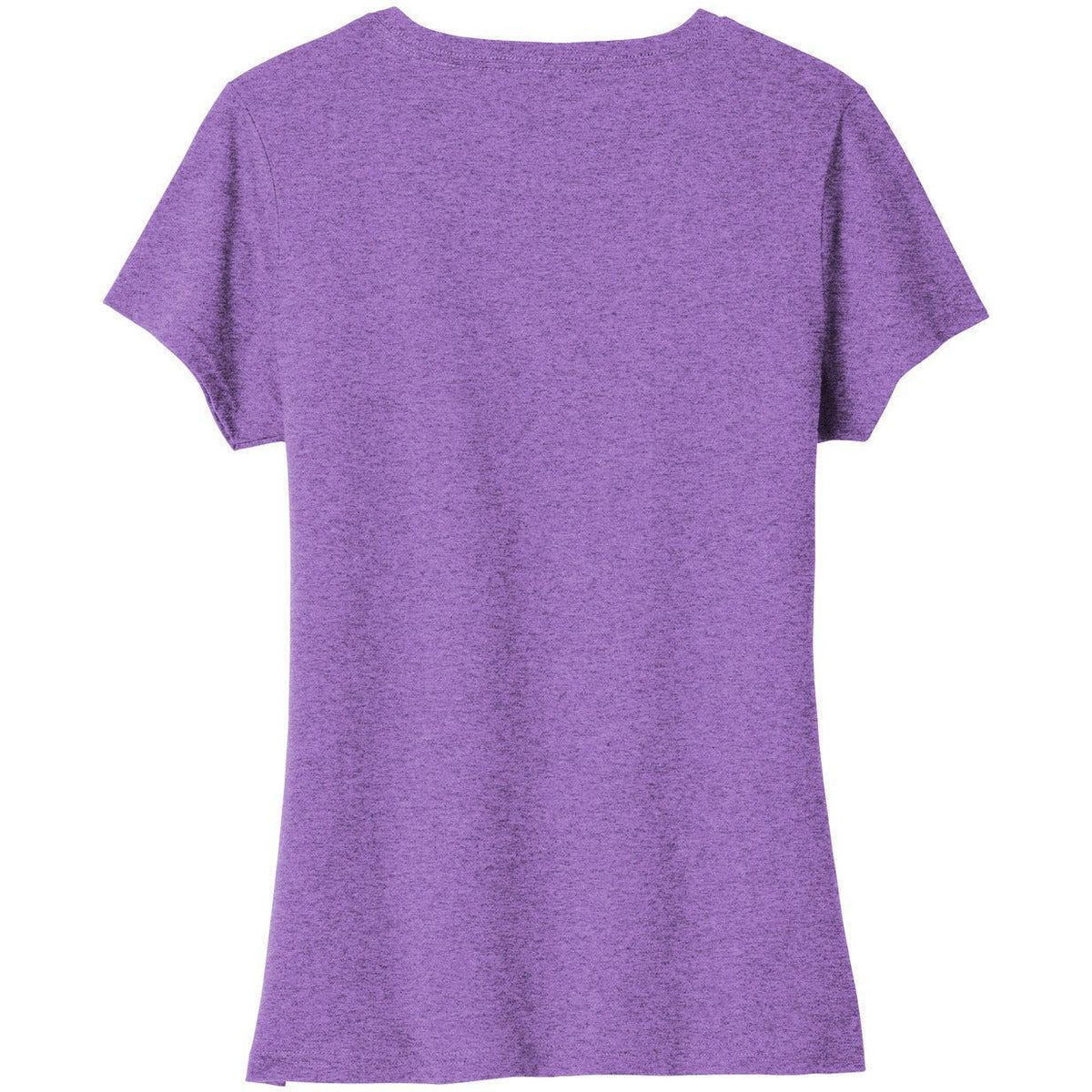 no-logo Port & Company Ladies Tri-Blend V-Neck Tee-Regular-Port & Company-Thread Logic