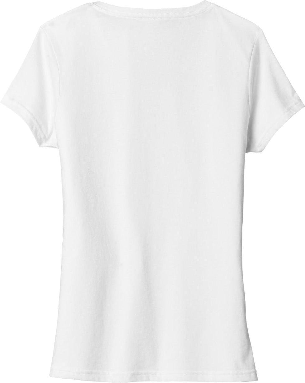 no-logo Port & Company Ladies Tri-Blend V-Neck Tee-Regular-Port & Company-Thread Logic