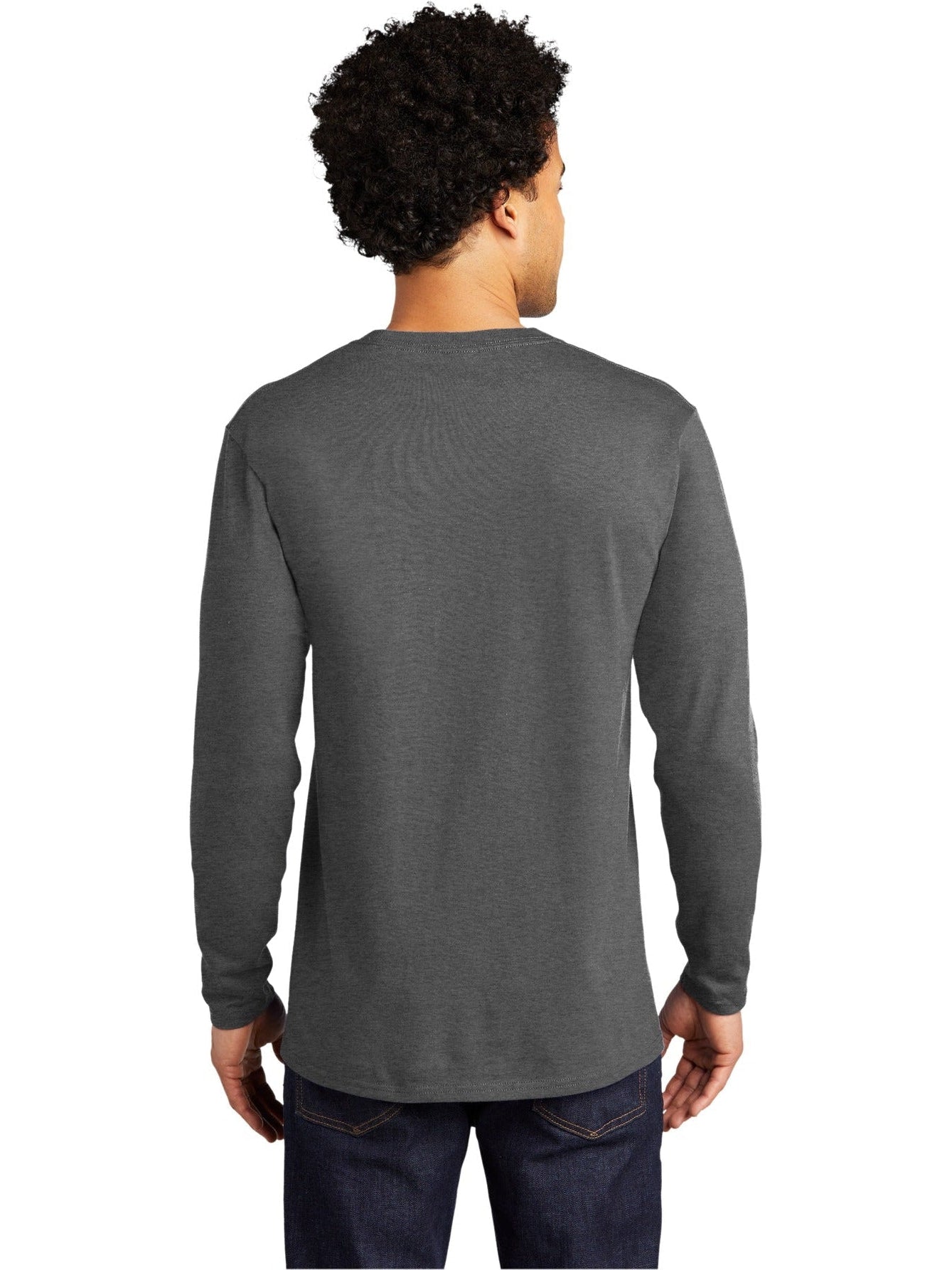 no-logo Port & Company Long Sleeve Bouncer Tee-Regular-Port & Company-Thread Logic