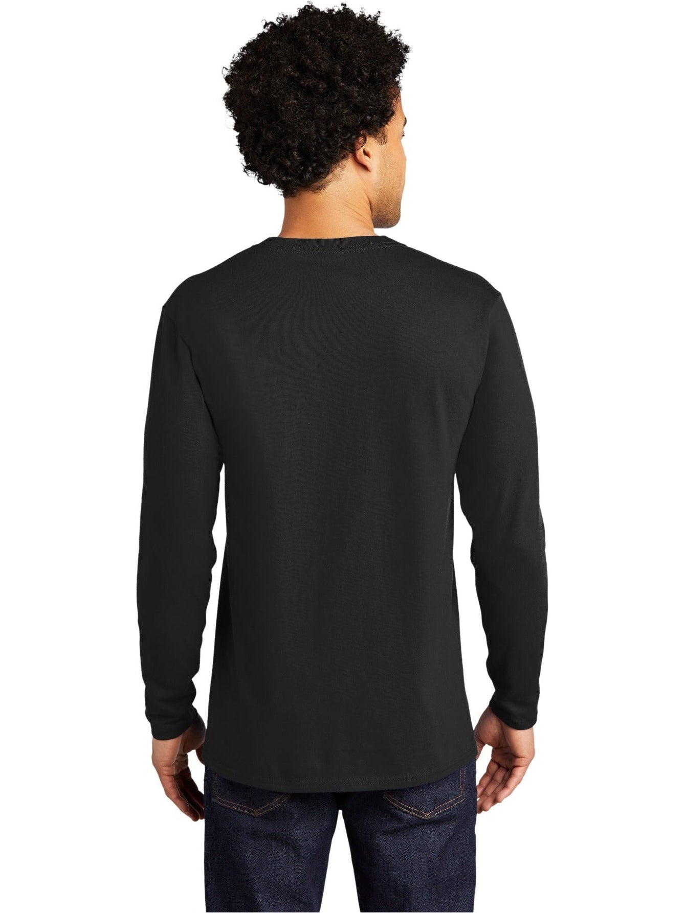 no-logo Port & Company Long Sleeve Bouncer Tee-Regular-Port & Company-Thread Logic