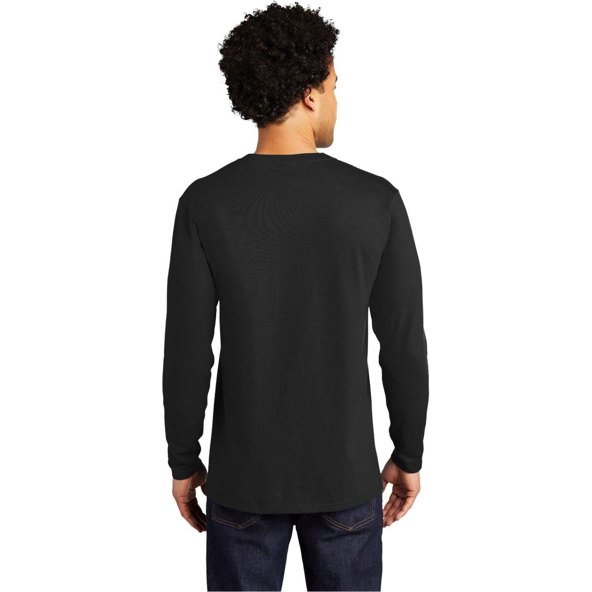 no-logo Port & Company Long Sleeve Bouncer Tee-Regular-Port & Company-Thread Logic