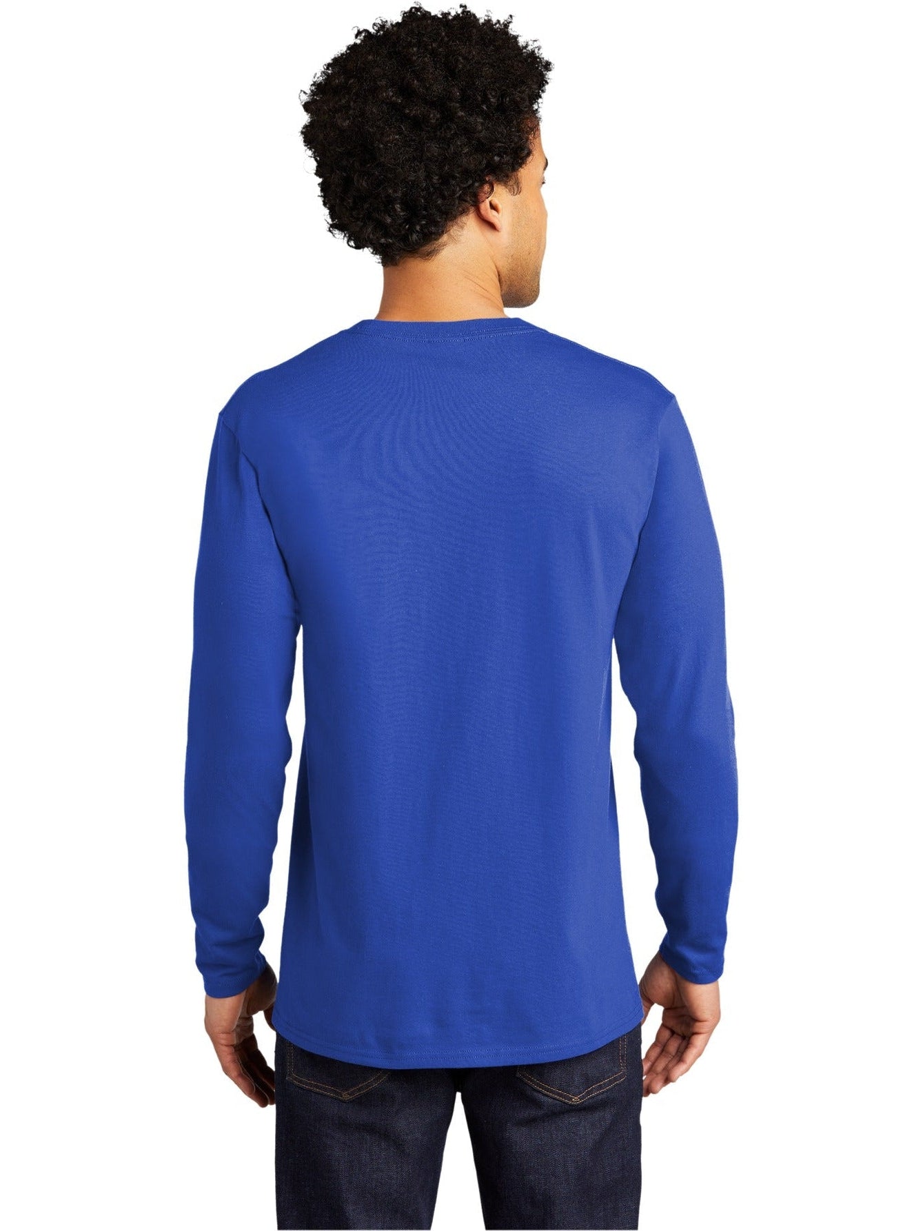 no-logo Port & Company Long Sleeve Bouncer Tee-Regular-Port & Company-Thread Logic