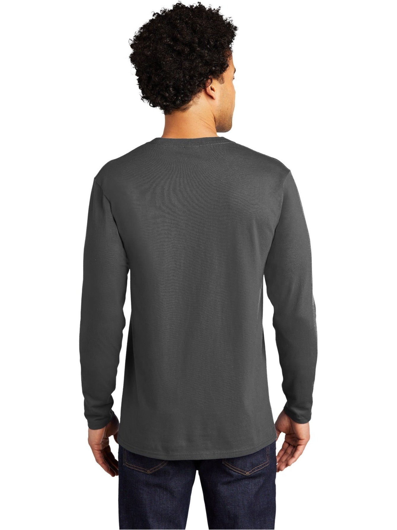 no-logo Port & Company Long Sleeve Bouncer Tee-Regular-Port & Company-Thread Logic