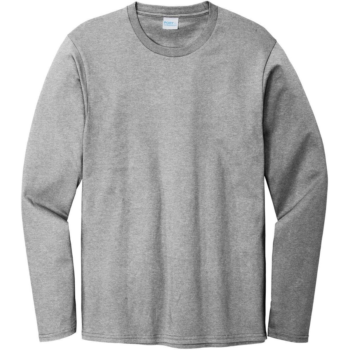 no-logo Port & Company Long Sleeve Bouncer Tee