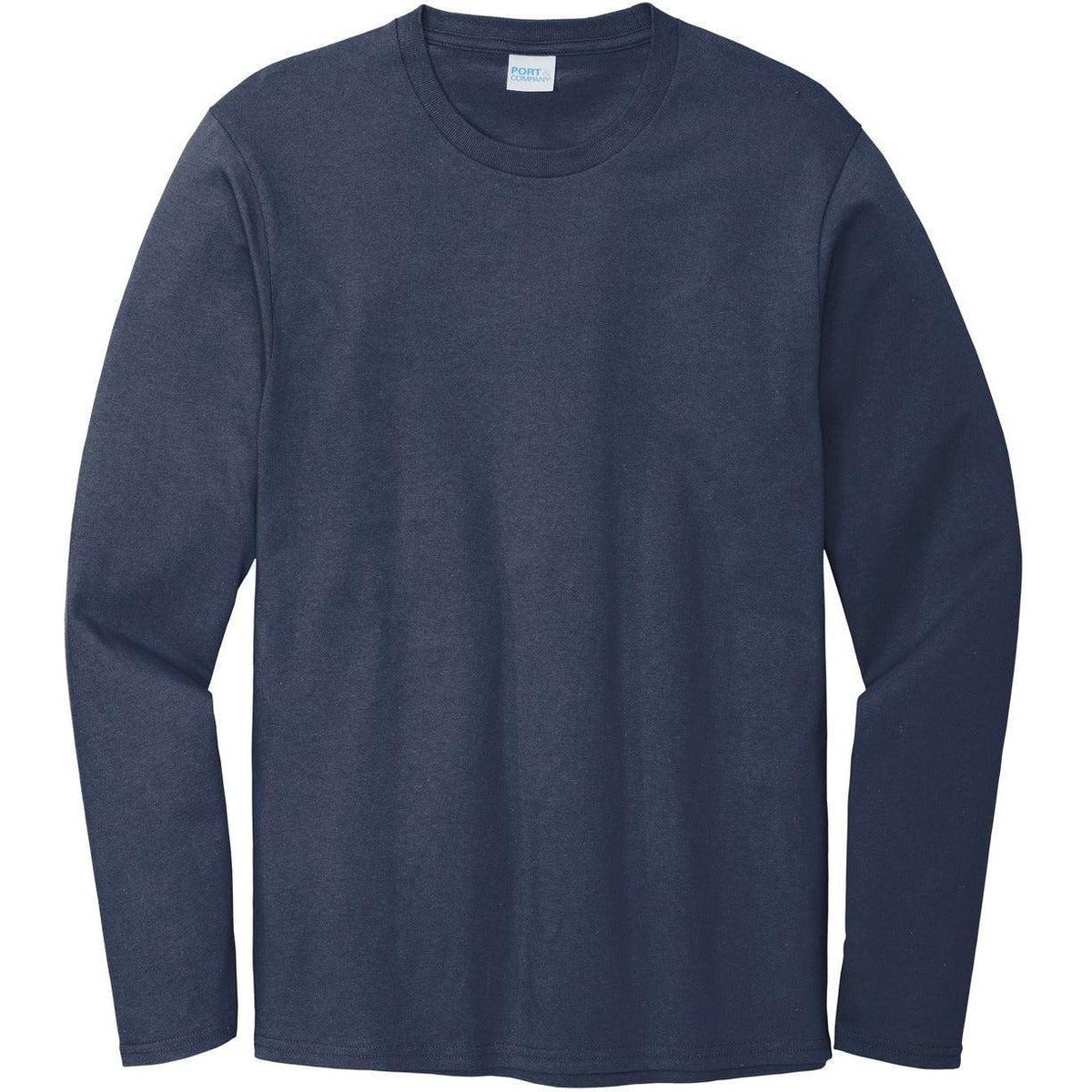 no-logo Port & Company Long Sleeve Bouncer Tee