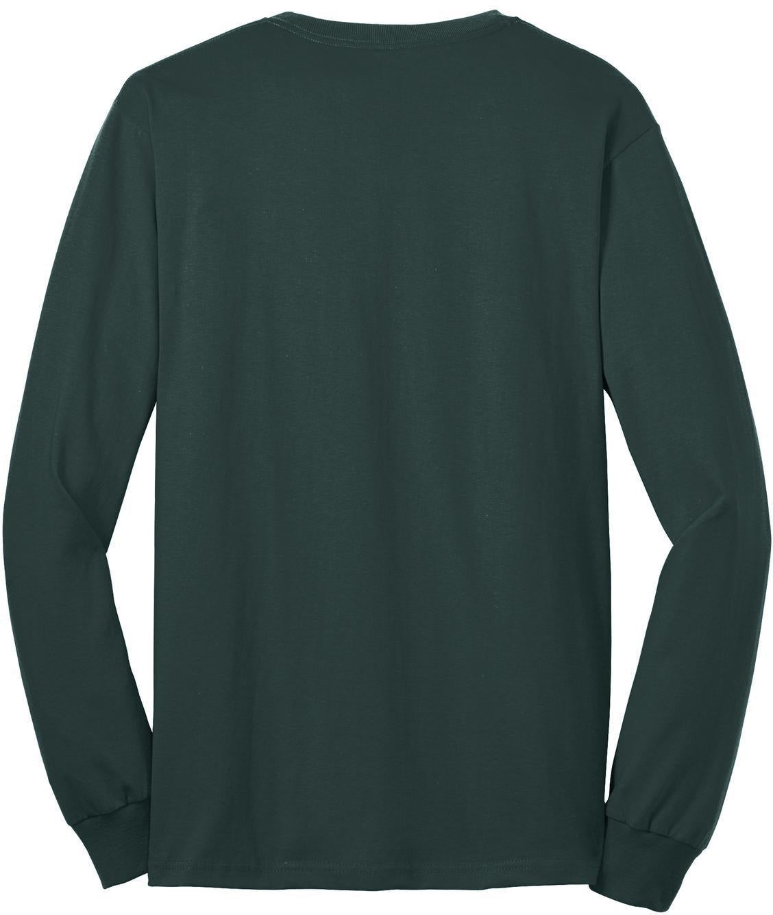 no-logo Port & Company Long Sleeve Core Blend Tee-Regular-Port & Company-Thread Logic