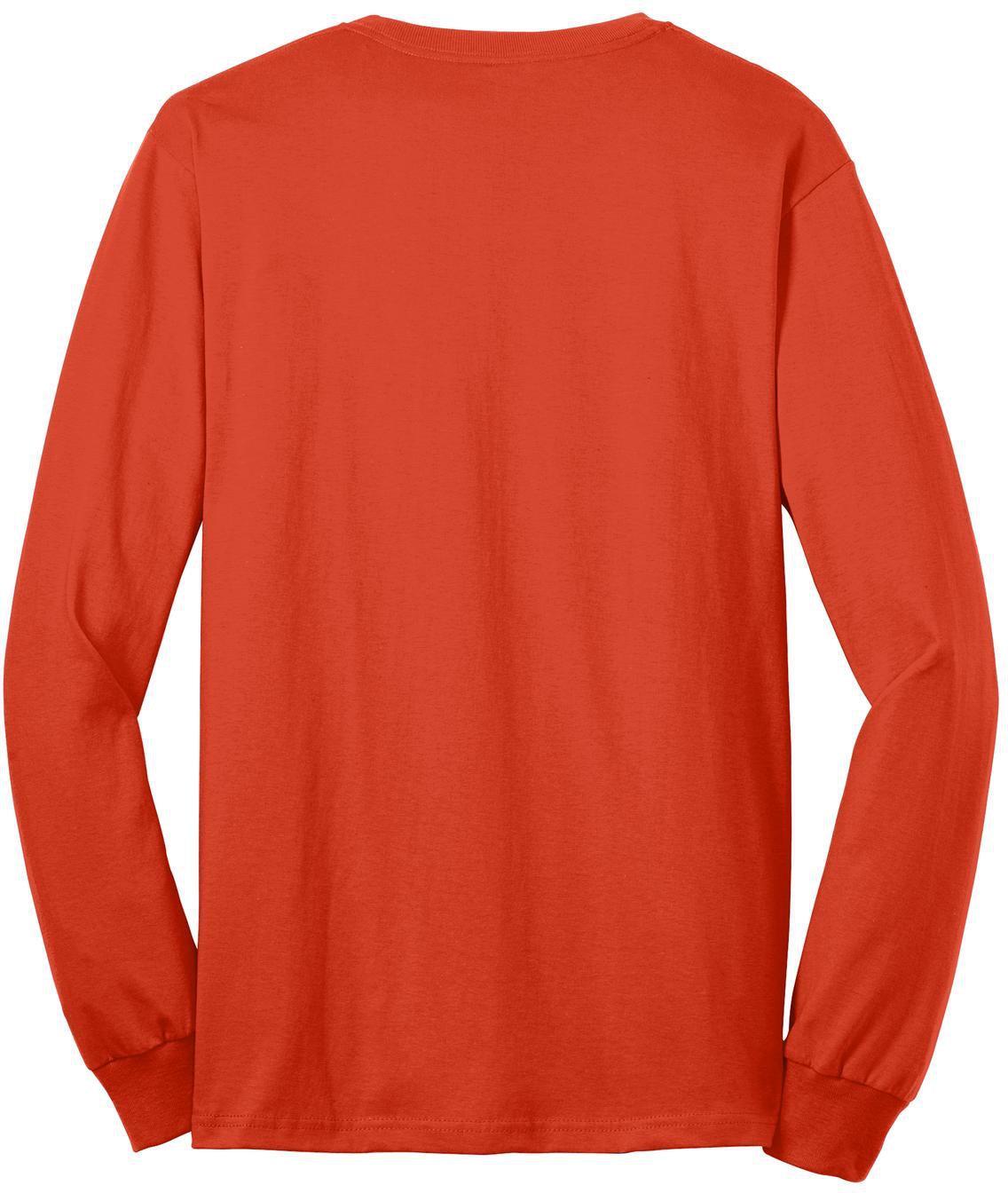 no-logo Port & Company Long Sleeve Core Blend Tee-Regular-Port & Company-Thread Logic