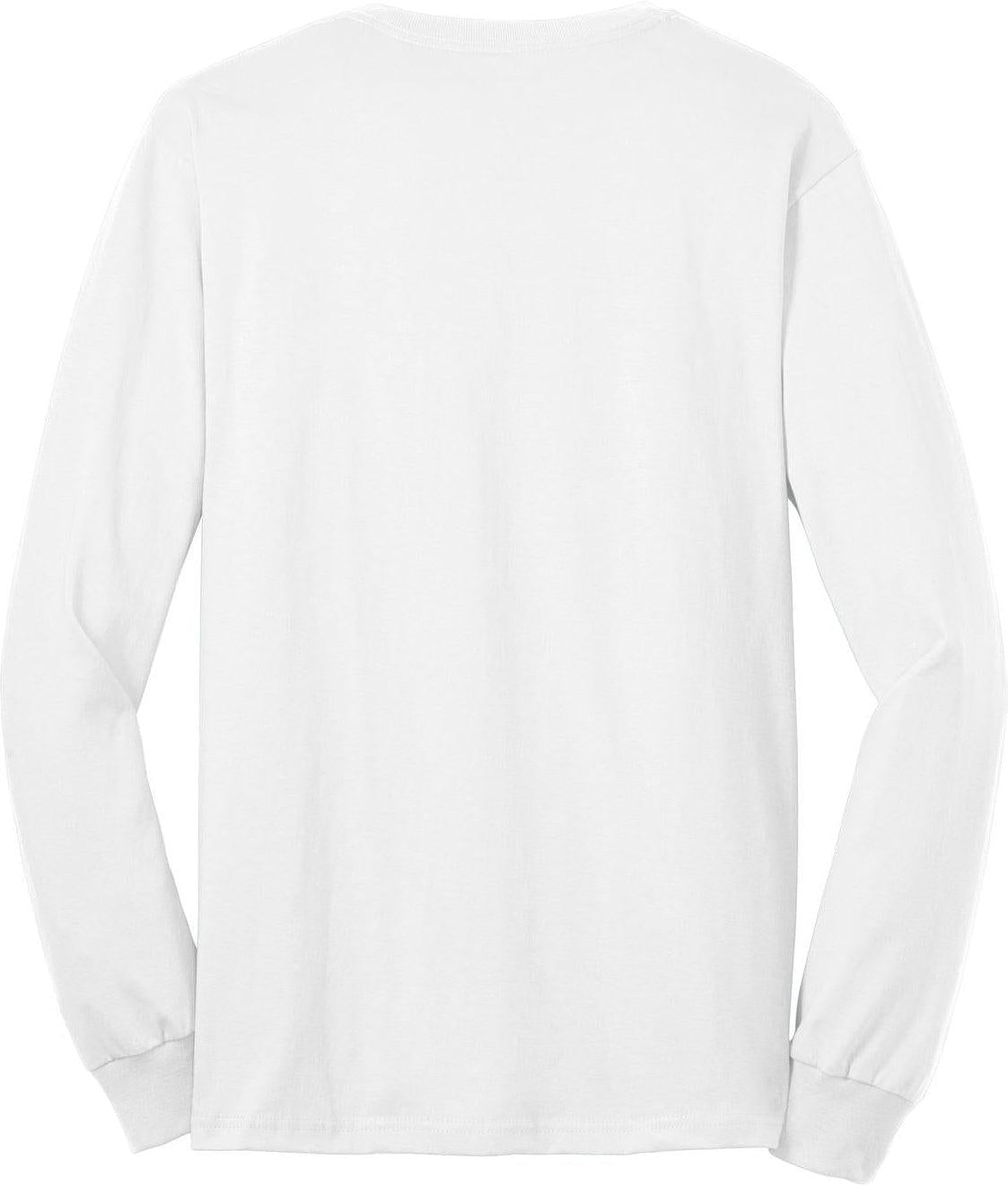no-logo Port & Company Long Sleeve Core Blend Tee-Regular-Port & Company-Thread Logic
