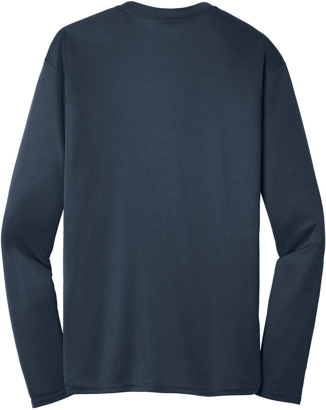 no-logo Port & Company Long Sleeve Performance Tee-Regular-Port & Company-Thread Logic