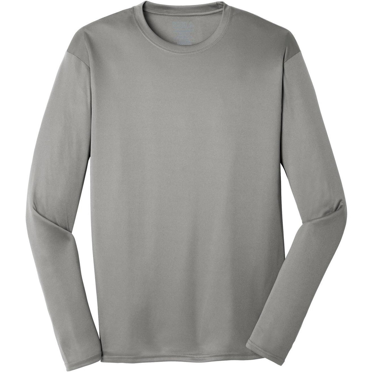no-logo Port & Company Long Sleeve Performance Tee