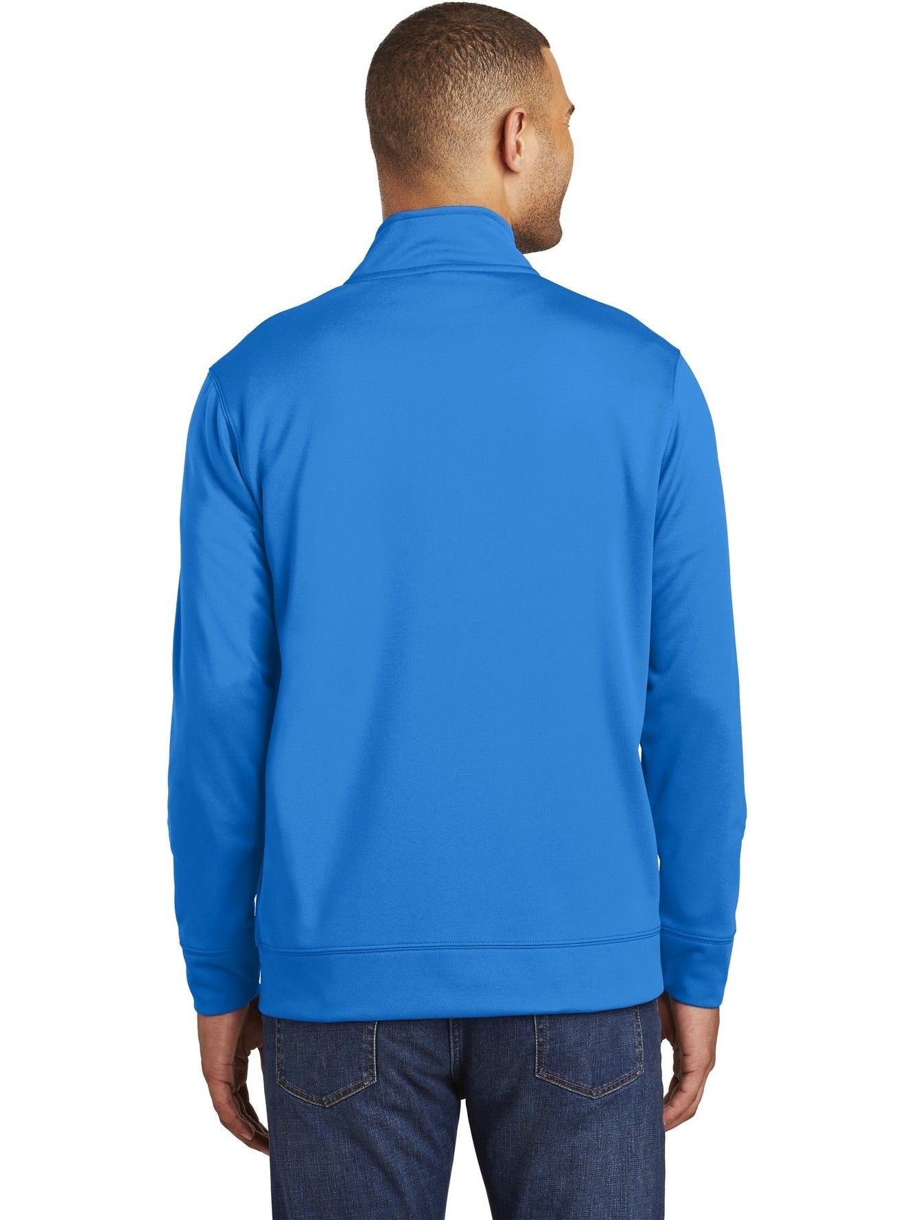no-logo Port & Company Performance Fleece 1/4-Zip Pullover Sweatshirt-Regular-Port & Company-Thread Logic