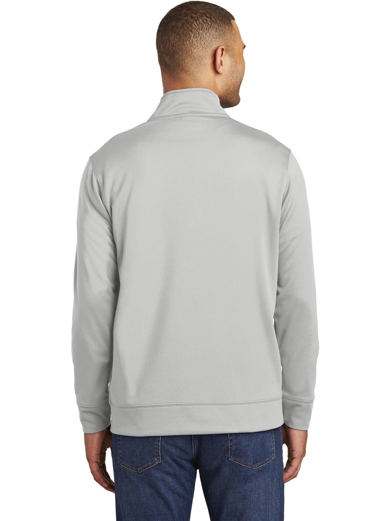 no-logo Port & Company Performance Fleece 1/4-Zip Pullover Sweatshirt-Regular-Port & Company-Thread Logic