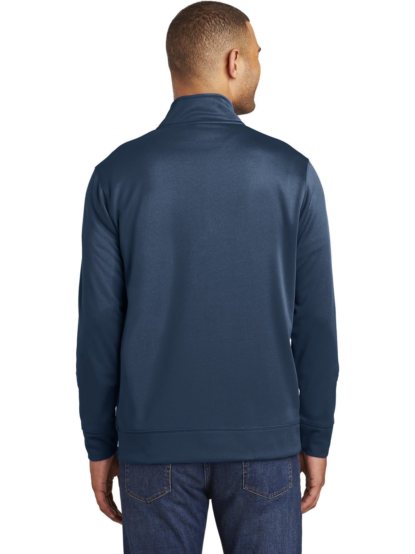 no-logo Port & Company Performance Fleece 1/4-Zip Pullover Sweatshirt-Regular-Port & Company-Thread Logic