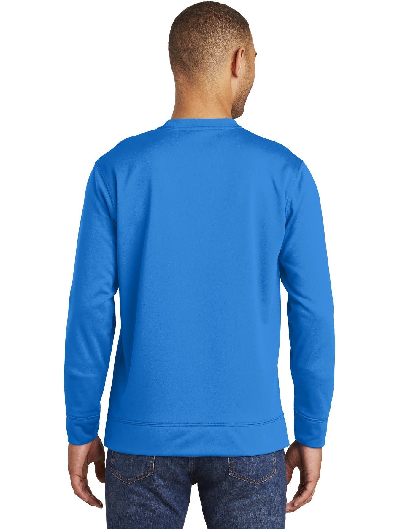 no-logo Port & Company Performance Fleece Crewneck Sweatshirt-Regular-Port & Company-Thread Logic