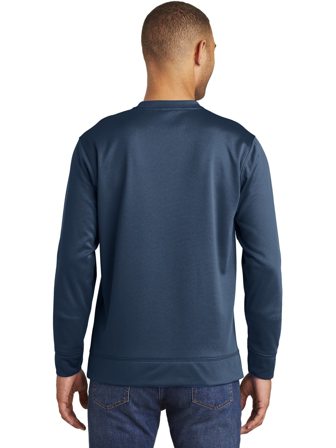 no-logo Port & Company Performance Fleece Crewneck Sweatshirt-Regular-Port & Company-Thread Logic