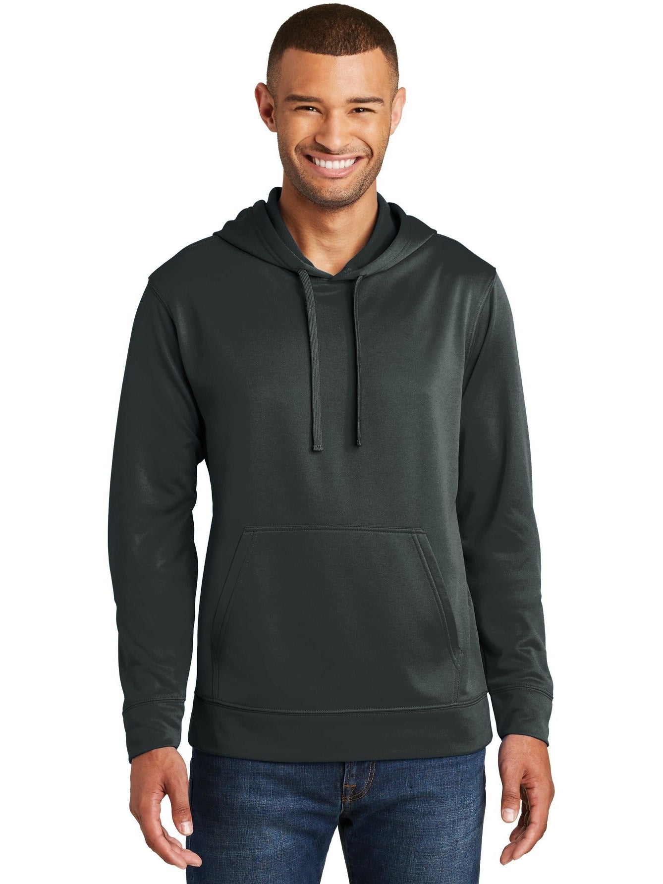 no-logo Port & Company Performance Fleece Pullover Hooded Sweatshirt-Regular-Port & Company-Thread Logic