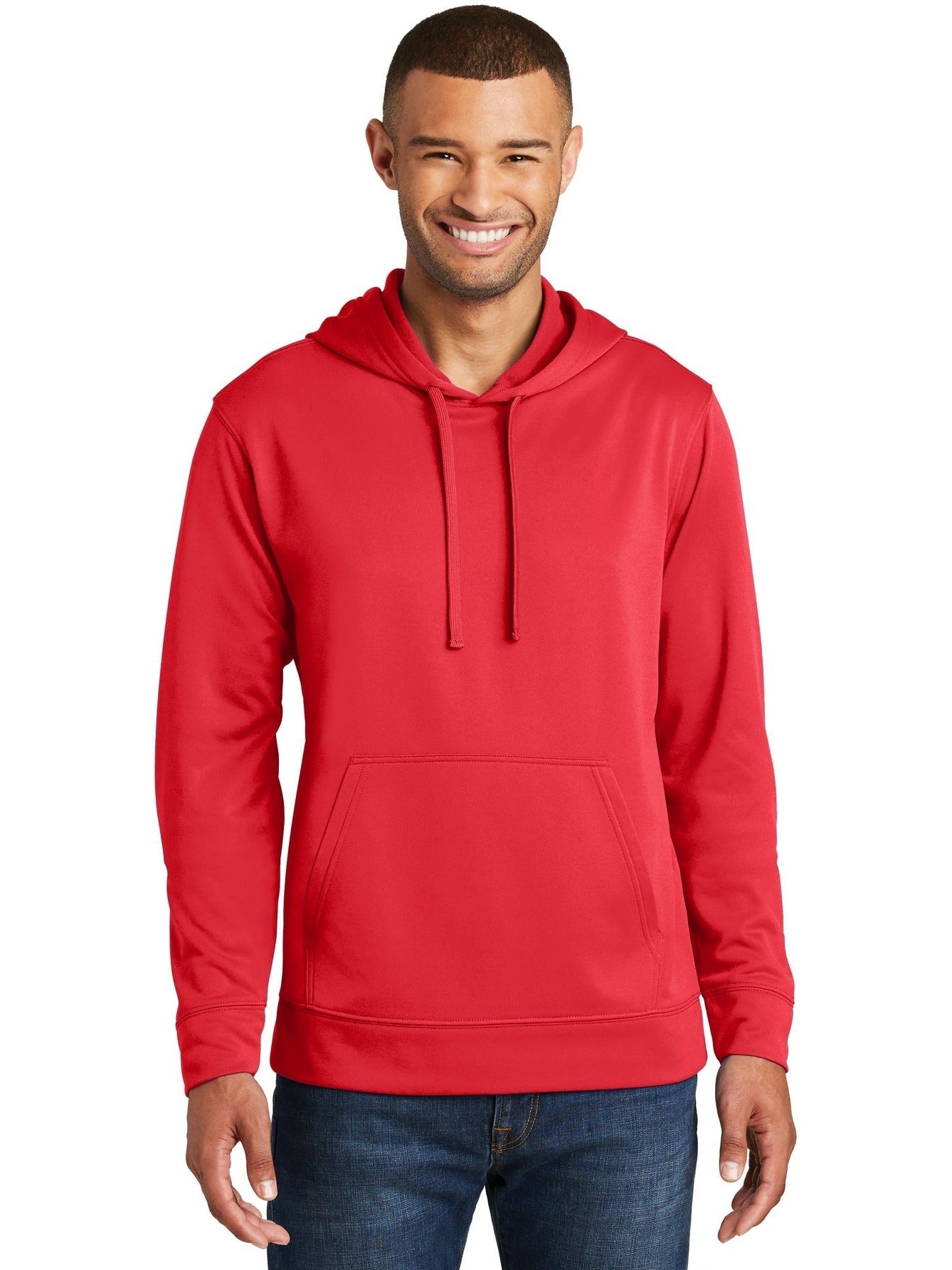 no-logo Port & Company Performance Fleece Pullover Hooded Sweatshirt-Regular-Port & Company-Thread Logic