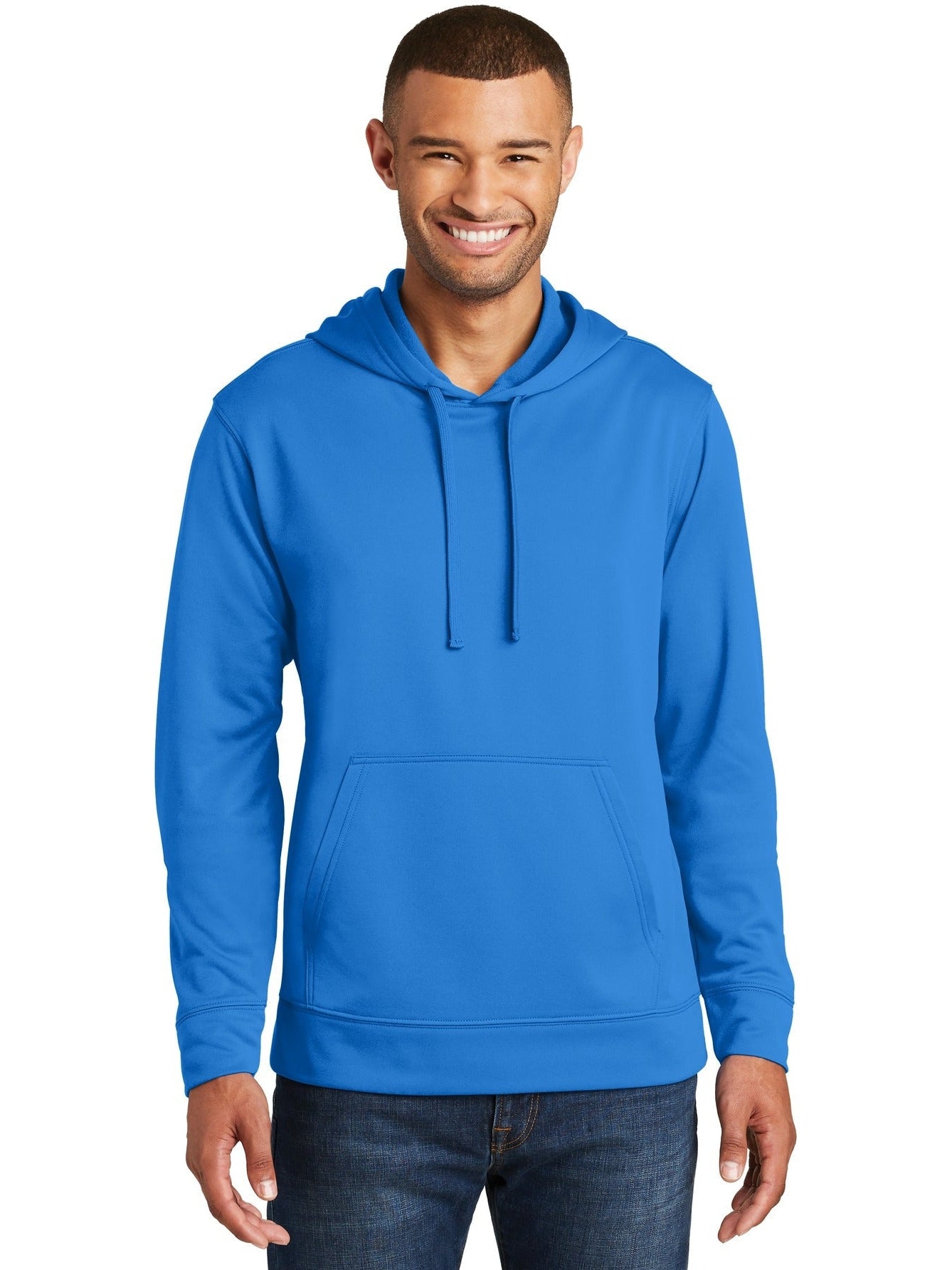 no-logo Port & Company Performance Fleece Pullover Hooded Sweatshirt-Regular-Port & Company-Thread Logic