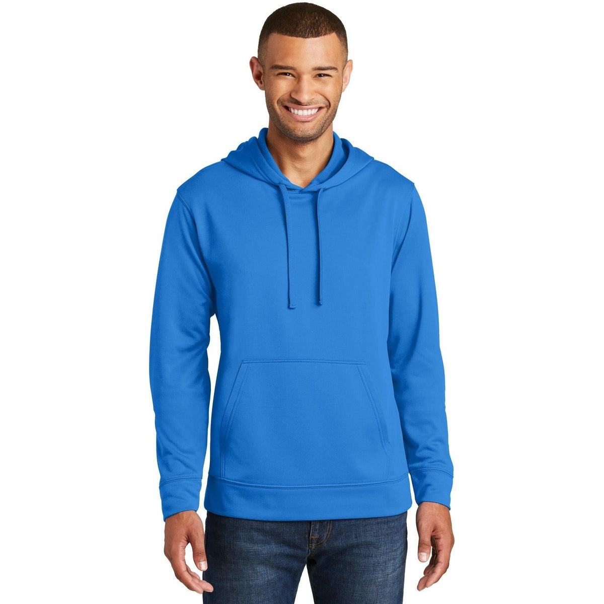 no-logo Port & Company Performance Fleece Pullover Hooded Sweatshirt-Regular-Port & Company-Thread Logic