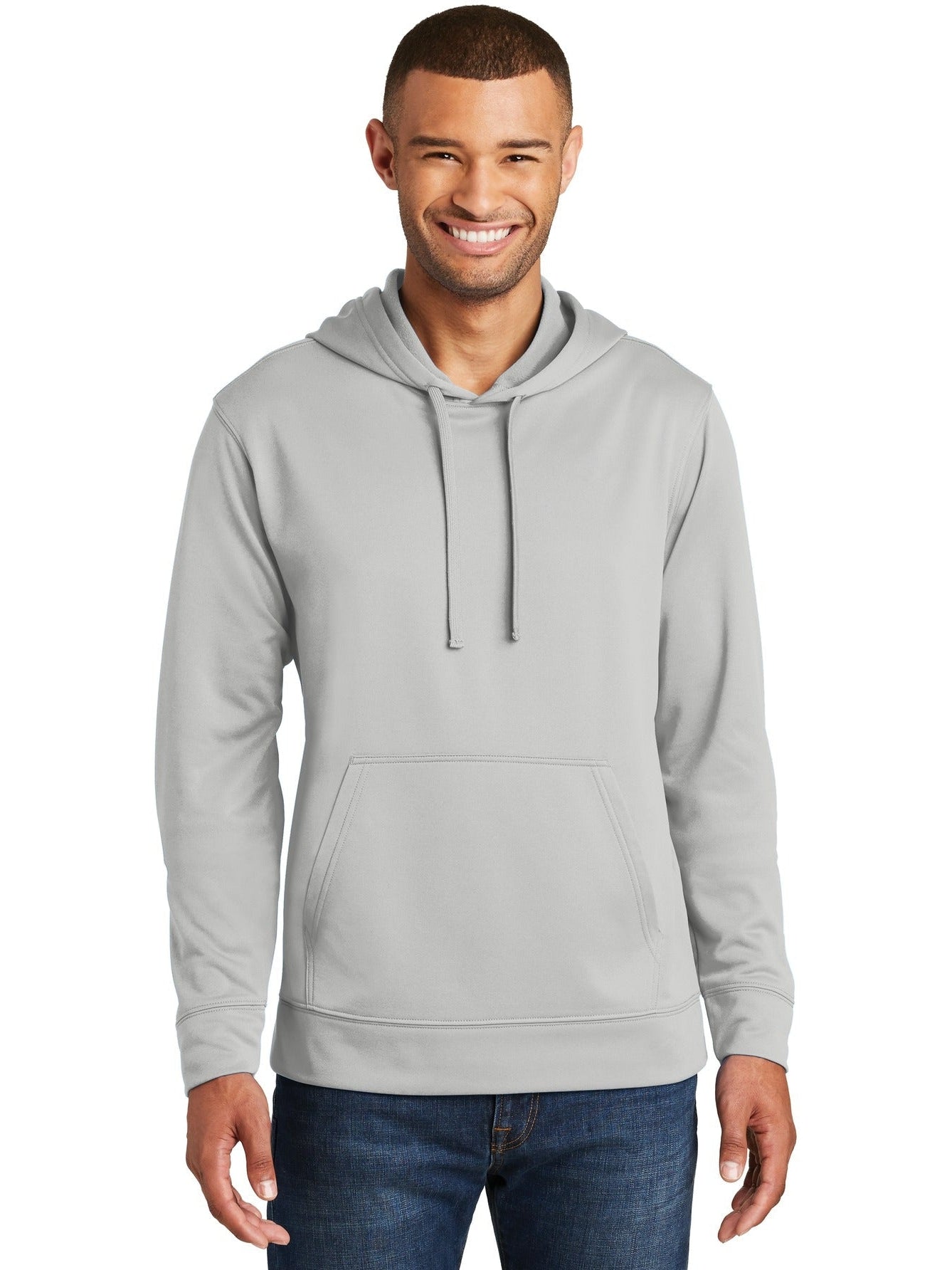 no-logo Port & Company Performance Fleece Pullover Hooded Sweatshirt-Regular-Port & Company-Thread Logic