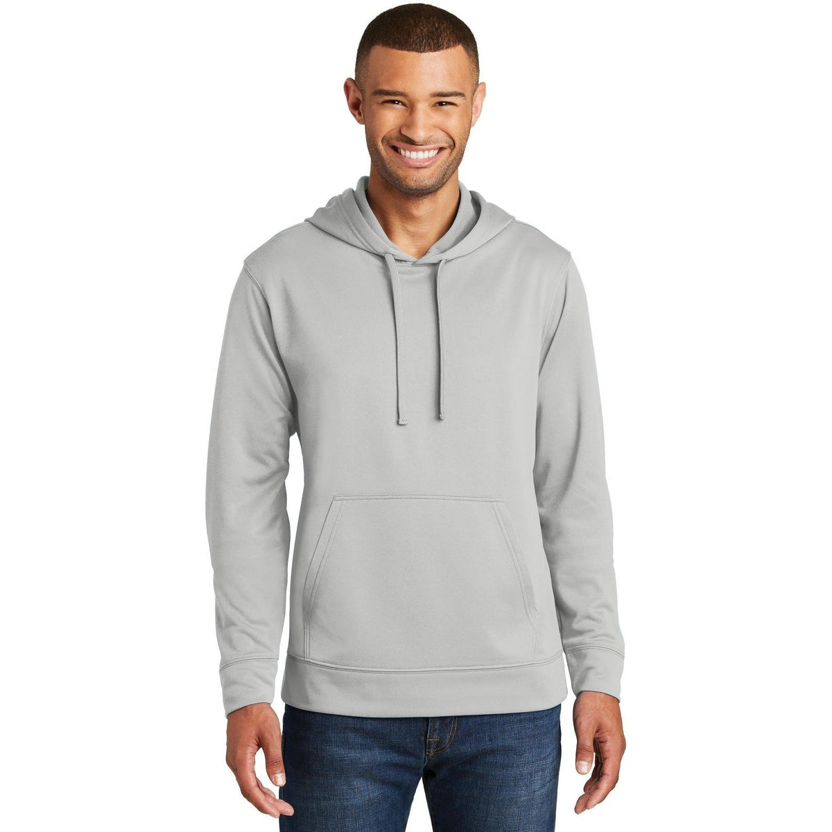 no-logo Port & Company Performance Fleece Pullover Hooded Sweatshirt-Regular-Port & Company-Thread Logic