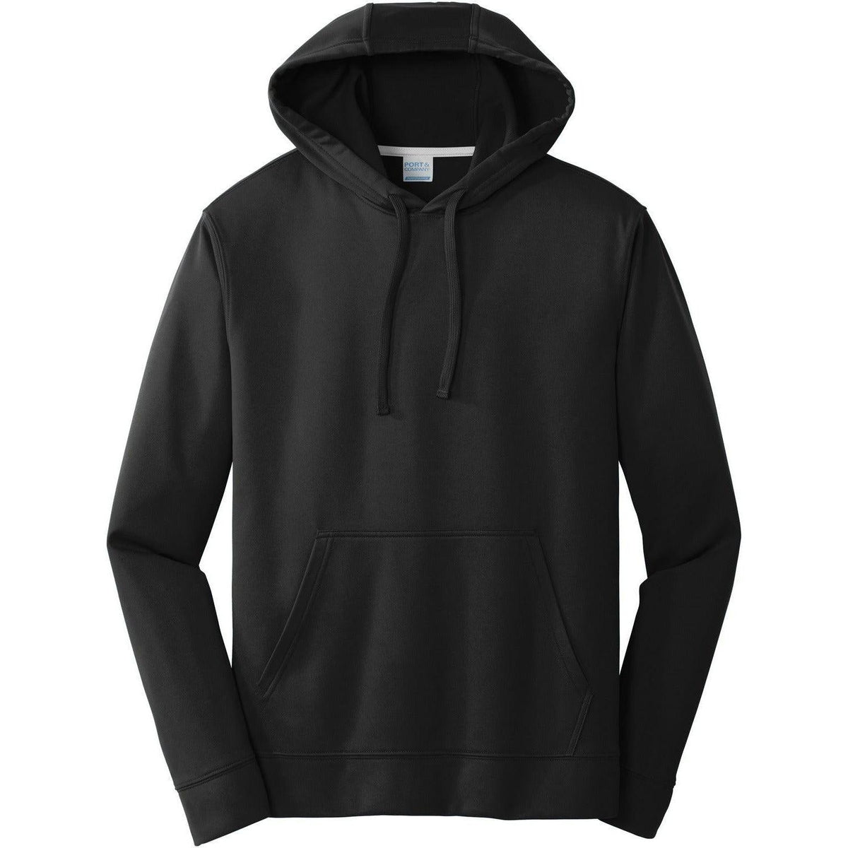 no-logo Port & Company Performance Fleece Pullover Hooded Sweatshirt