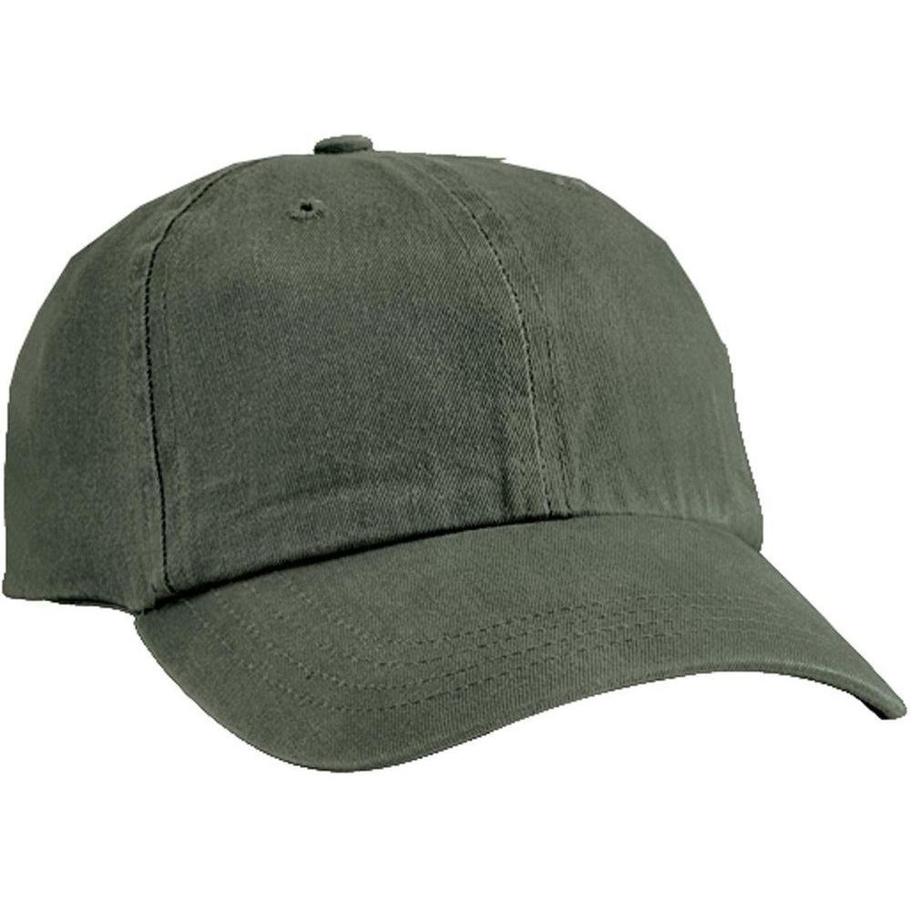 no-logo Port & Company Pigment-Dyed Cap