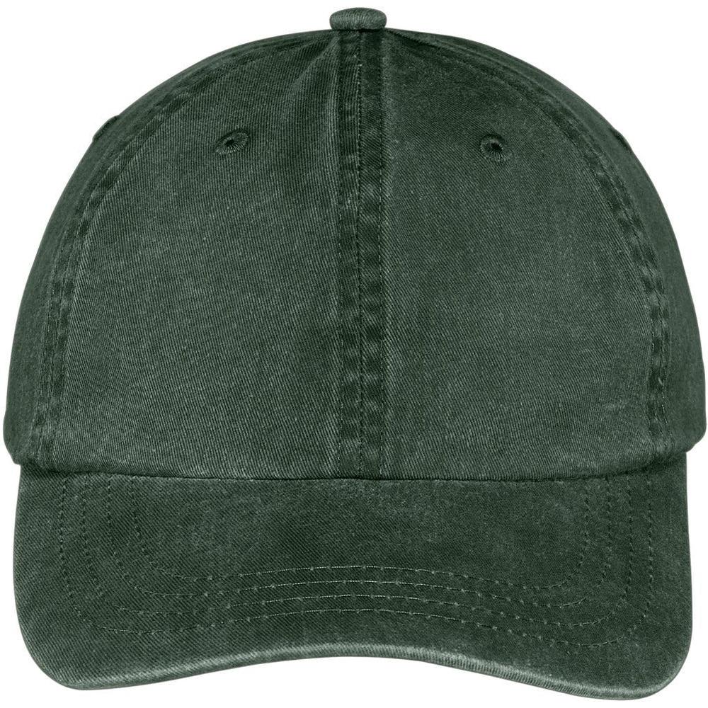 no-logo Port & Company Pigment-Dyed Cap-Regular-Port & Company-Hunter-OSFA-Thread Logic