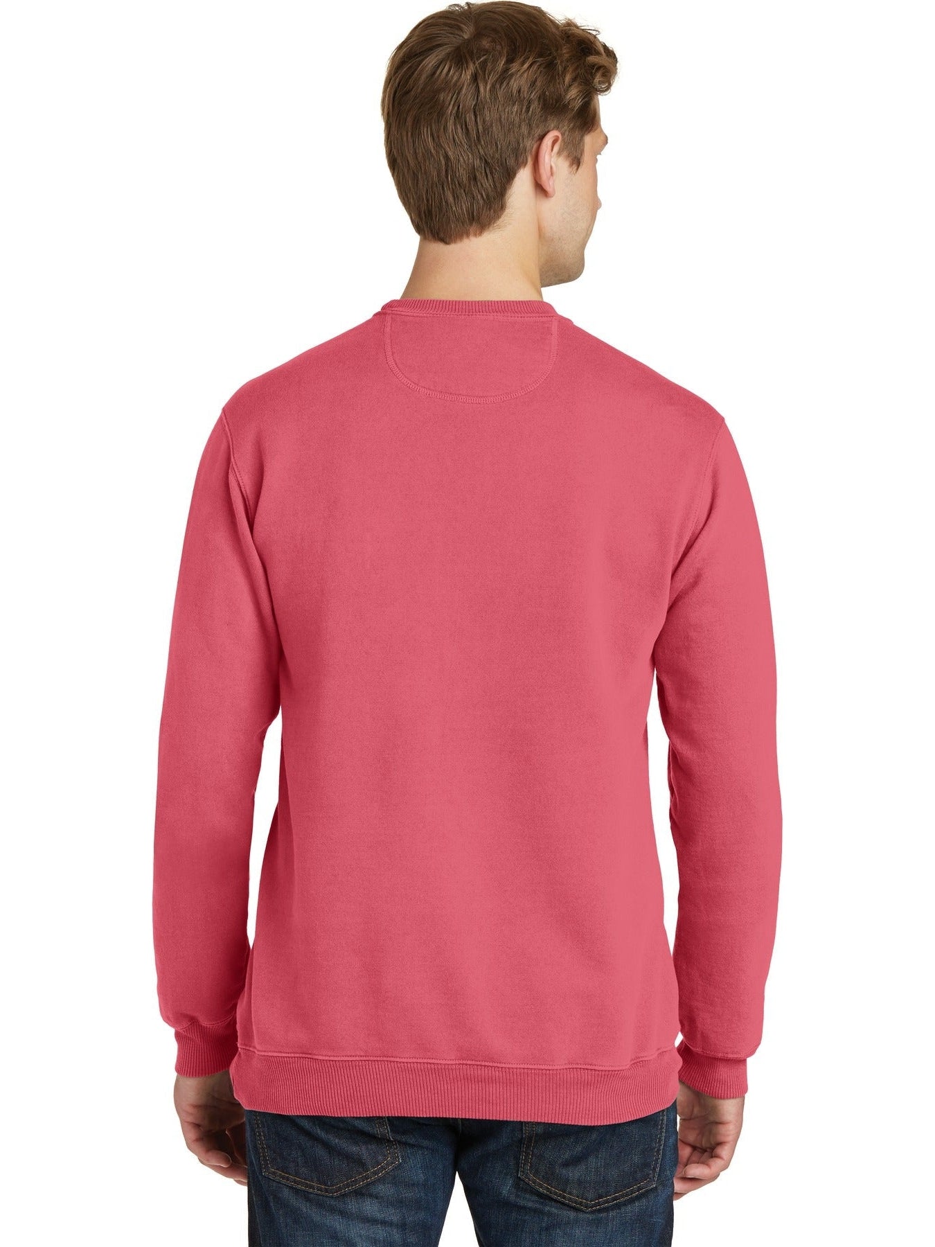 no-logo Port & Company Pigment-Dyed Crewneck Sweatshirt-Regular-Port & Company-Thread Logic