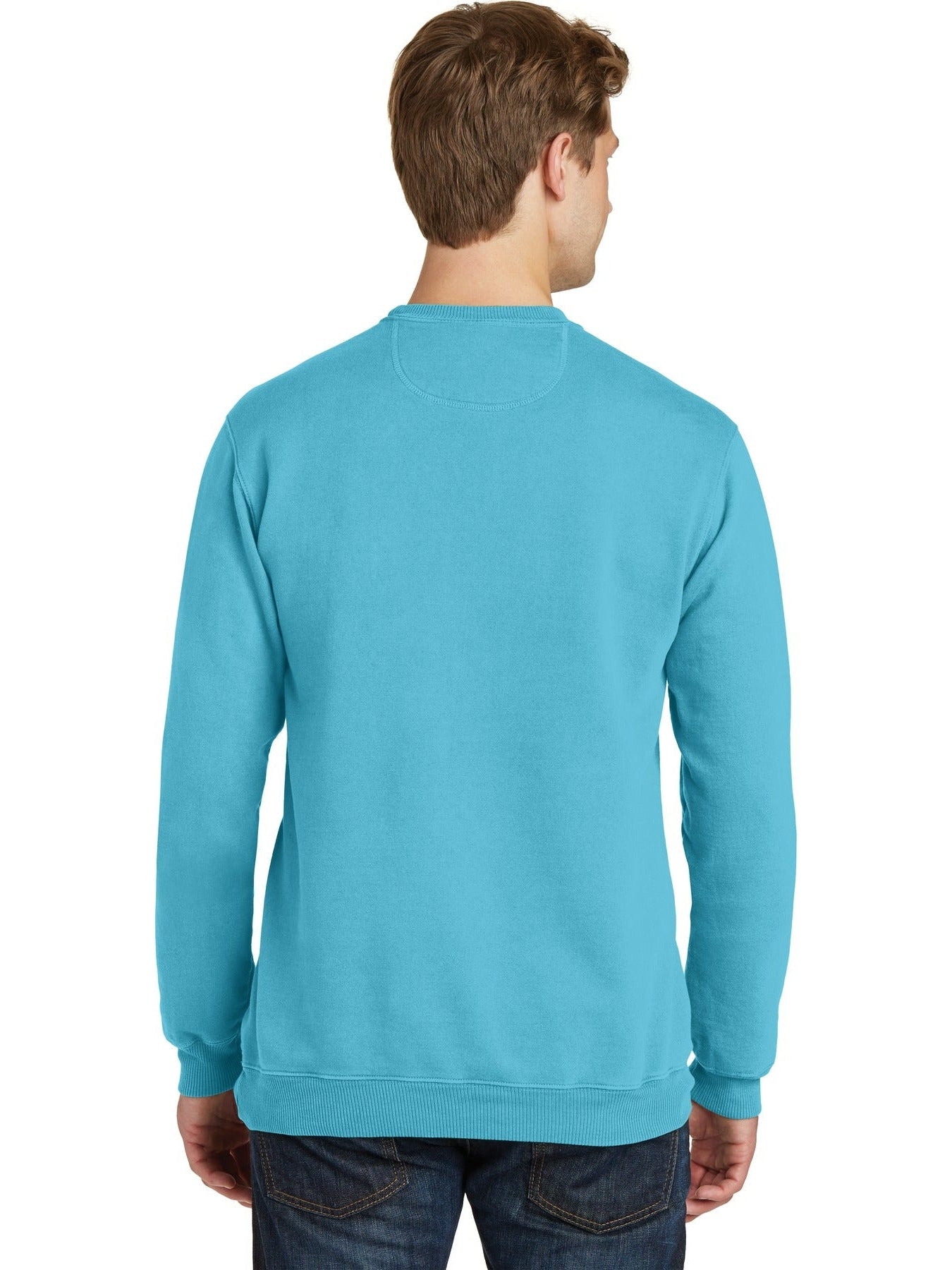 no-logo Port & Company Pigment-Dyed Crewneck Sweatshirt-Regular-Port & Company-Thread Logic