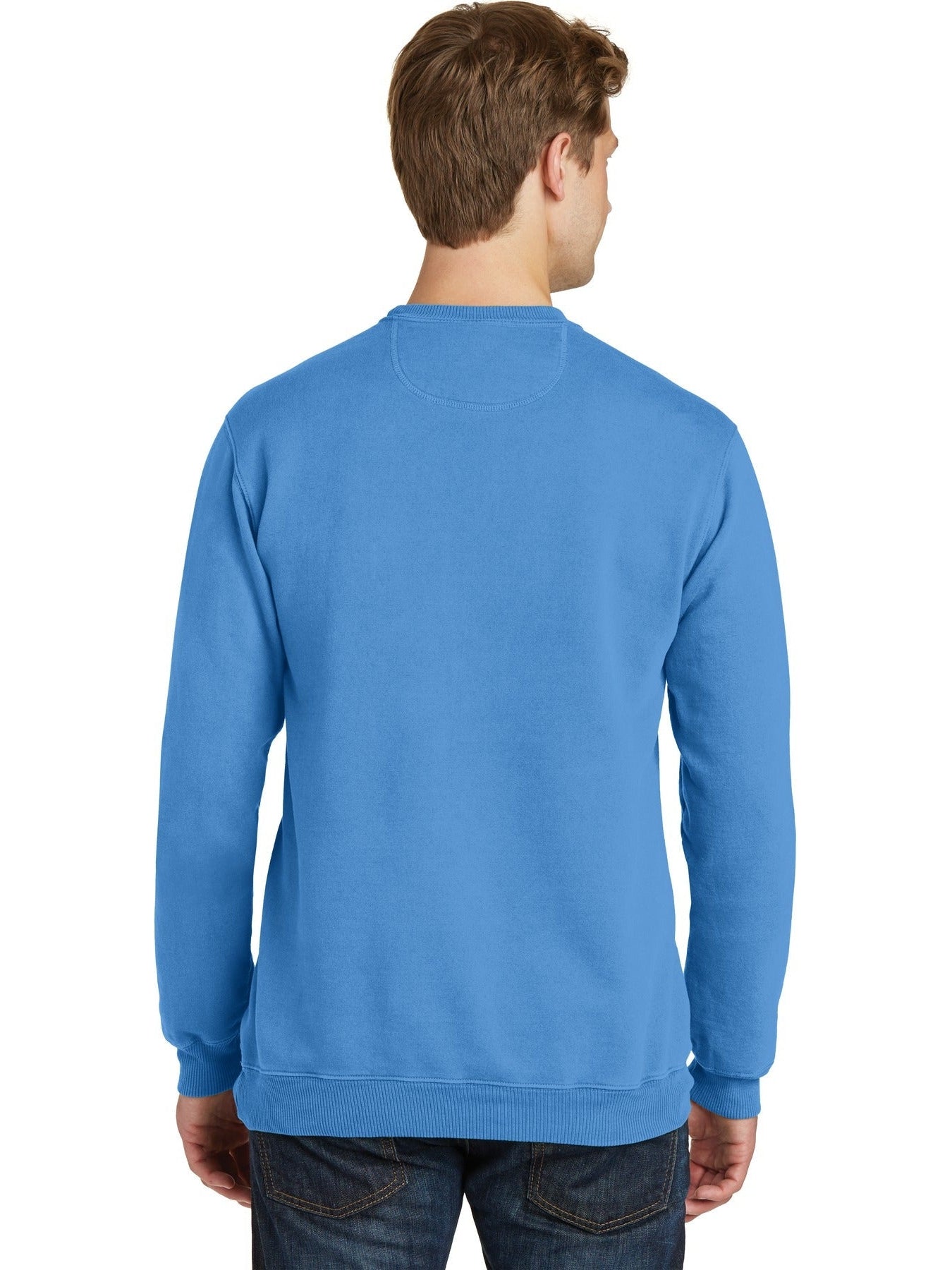 no-logo Port & Company Pigment-Dyed Crewneck Sweatshirt-Regular-Port & Company-Thread Logic