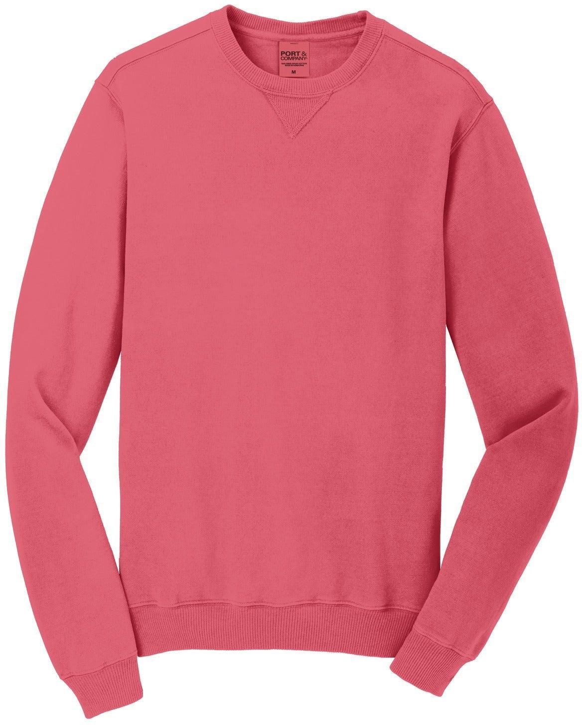 Port & Company Pigment-Dyed Crewneck Sweatshirt
