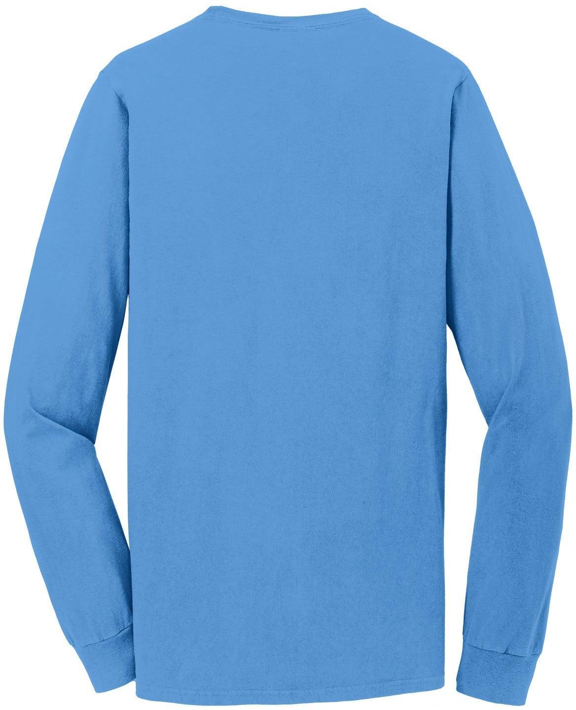 no-logo Port & Company Pigment-Dyed Long Sleeve Tee-Regular-Port & Company-Thread Logic