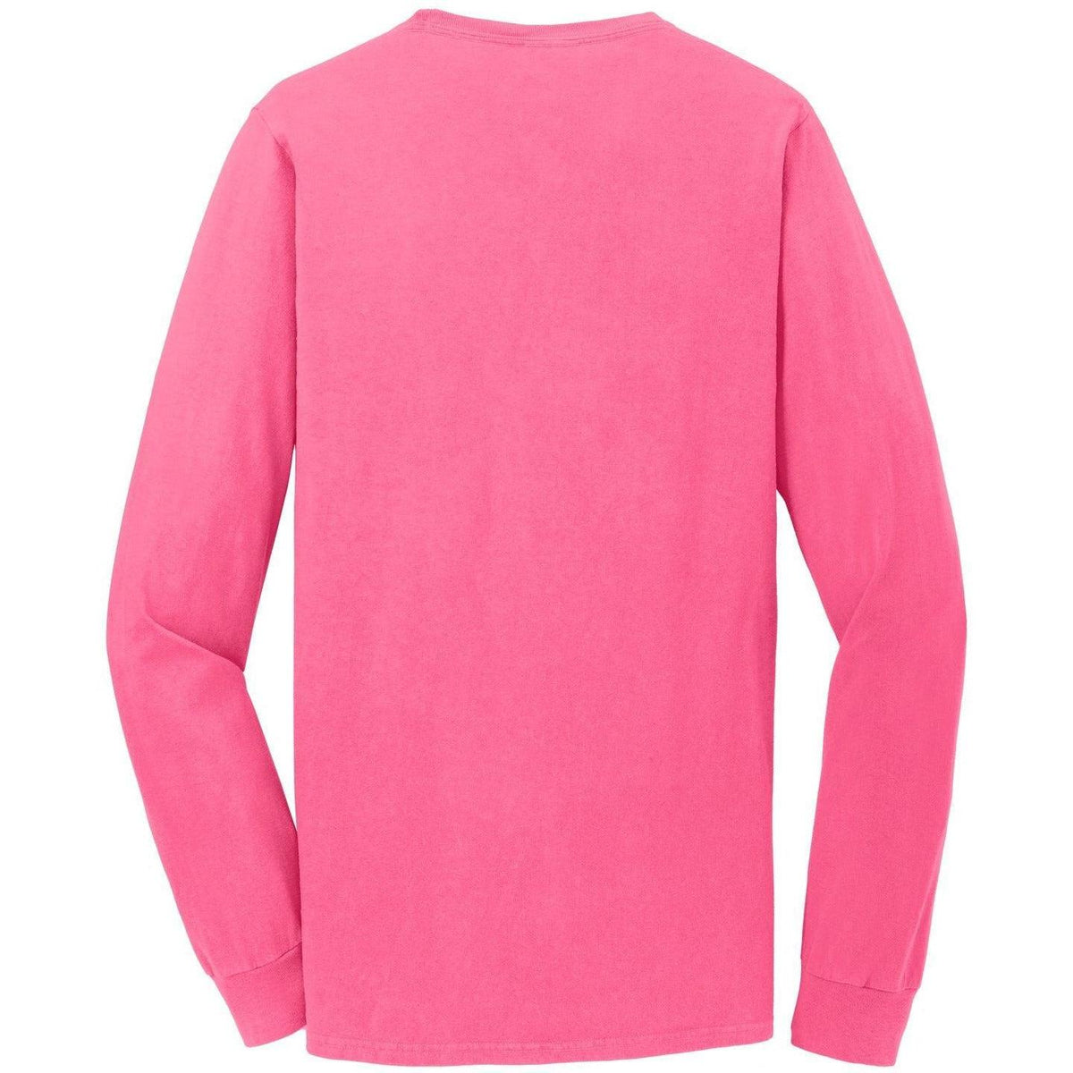 no-logo Port & Company Pigment-Dyed Long Sleeve Tee-Regular-Port & Company-Thread Logic