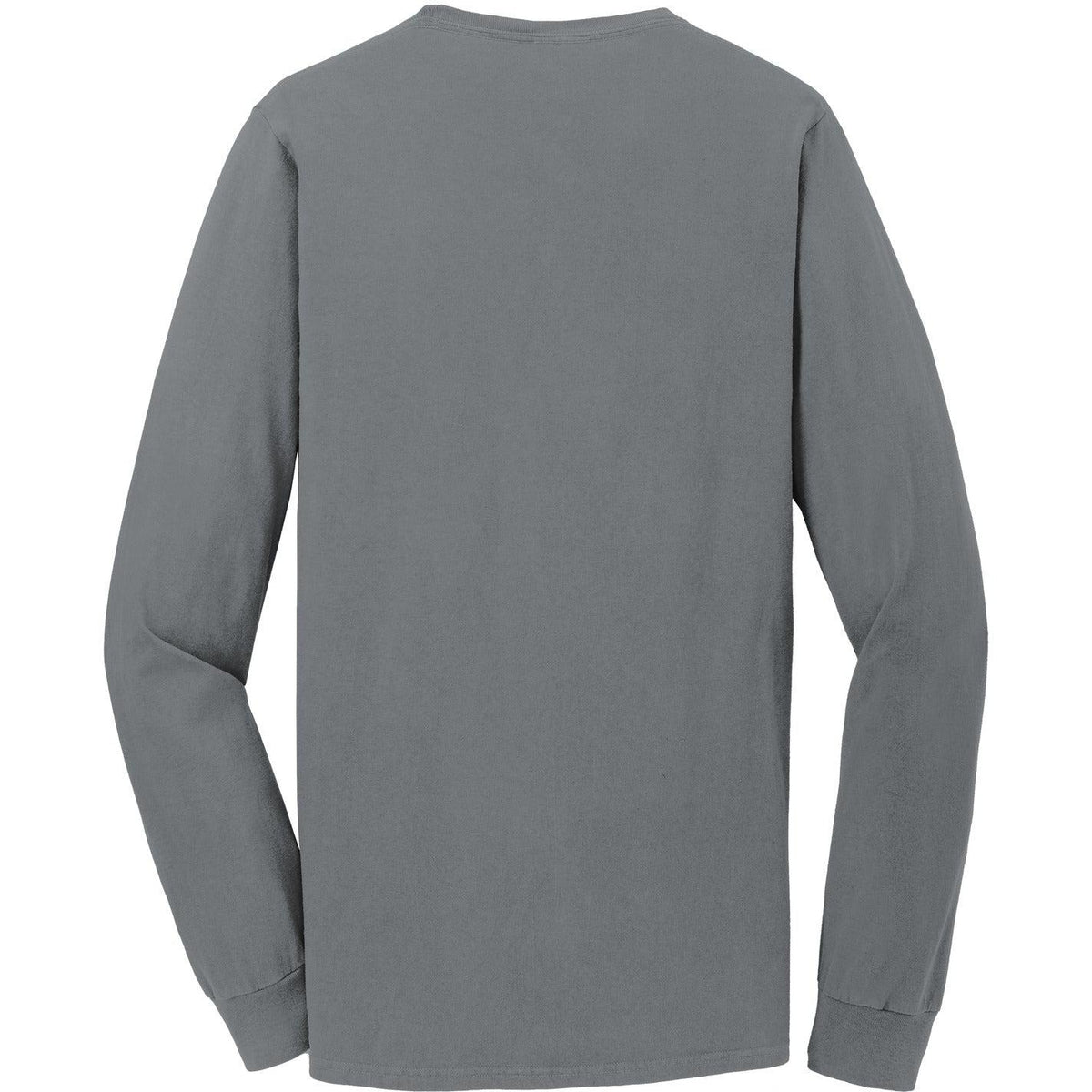 no-logo Port & Company Pigment-Dyed Long Sleeve Tee-Regular-Port & Company-Thread Logic