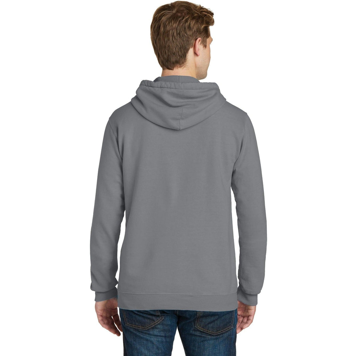 no-logo Port & Company Pigment-Dyed Pullover Hooded Sweatshirt-Hoodies-Port & Company-Thread Logic