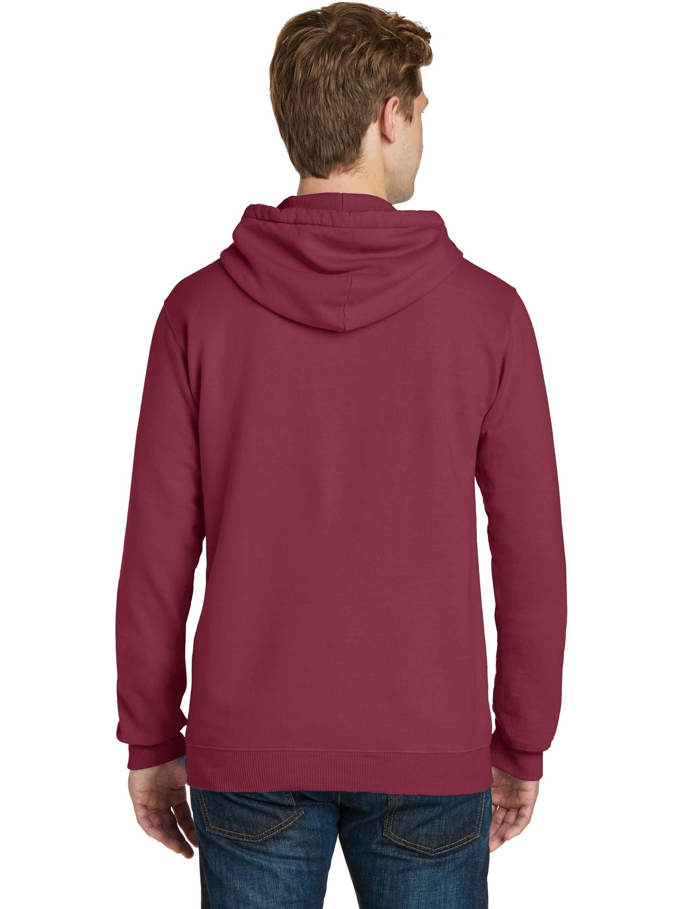 no-logo Port & Company Pigment-Dyed Pullover Hooded Sweatshirt-Regular-Port & Company-Thread Logic