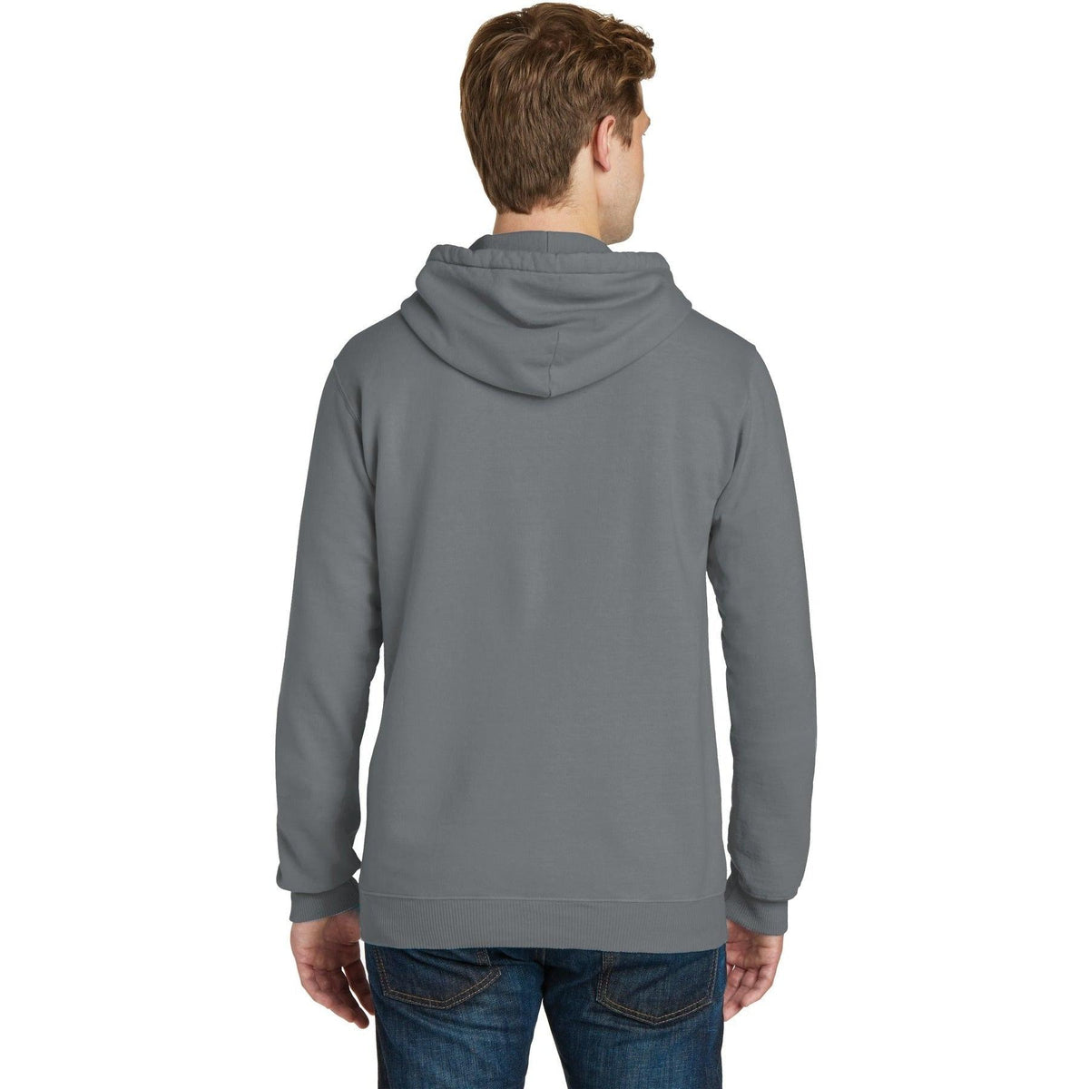 no-logo Port & Company Pigment-Dyed Pullover Hooded Sweatshirt-Hoodies-Port & Company-Thread Logic