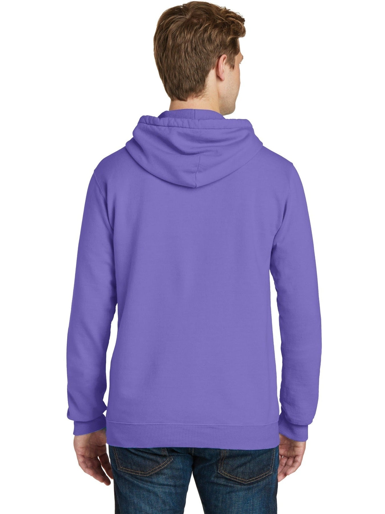 no-logo Port & Company Pigment-Dyed Pullover Hooded Sweatshirt-Regular-Port & Company-Thread Logic