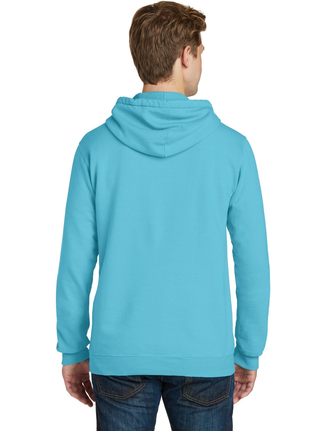 no-logo Port & Company Pigment-Dyed Pullover Hooded Sweatshirt-Regular-Port & Company-Thread Logic