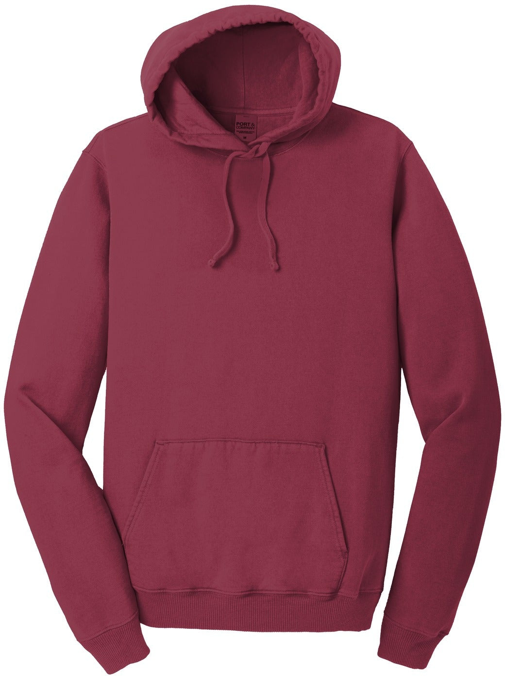 Port & Company Pigment-Dyed Pullover Hooded Sweatshirt