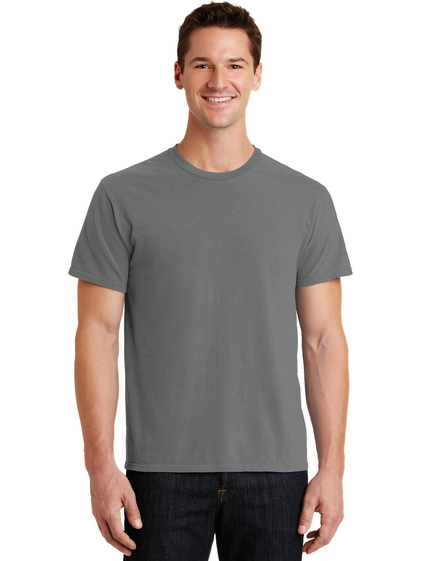 no-logo Port & Company Pigment-Dyed Tee-Regular-Port & Company-Thread Logic