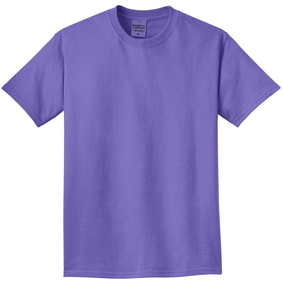 no-logo Port & Company Pigment-Dyed Tee-Polos-Port & Company-Amethyst-S-Thread Logic